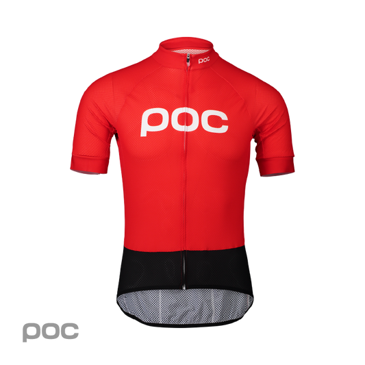 Essential Road Logo Jersey Prismane Red