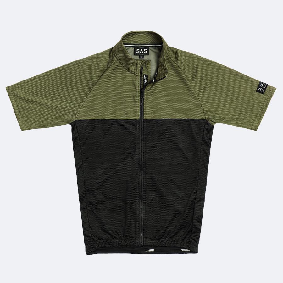 S1-A Riding Jersey Black/ Sage