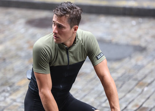 S1-A Riding Jersey Black/ Sage