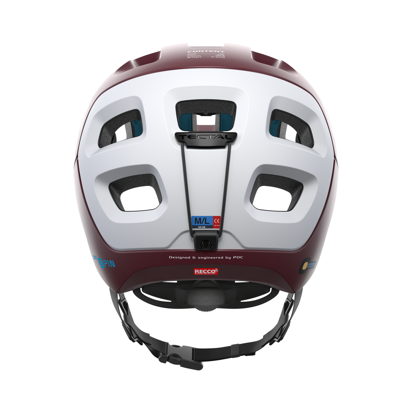 Tectal Race SPIN Propylene Red/Hydrogen White Matt