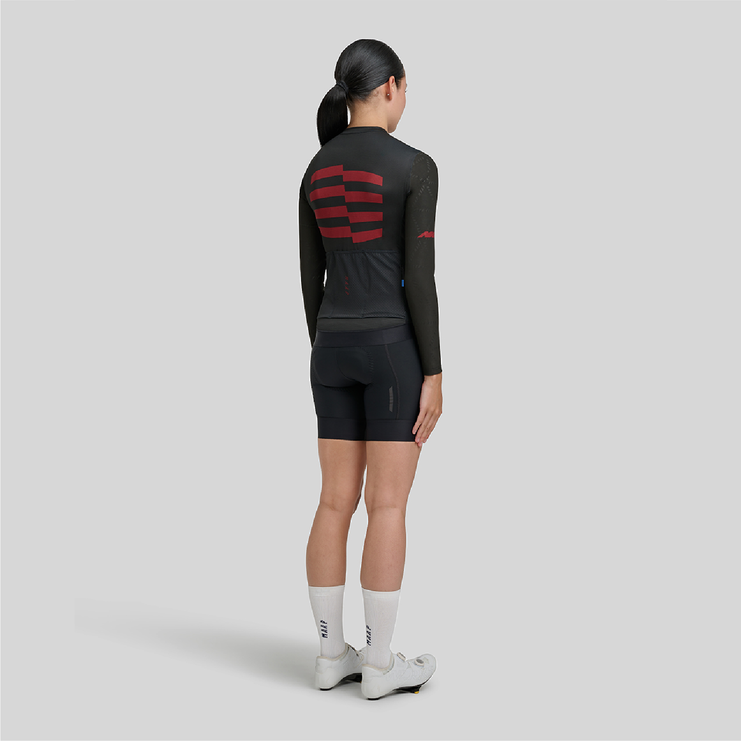 Women's Sphere Pro Hex LS Jersey 2.0 Black