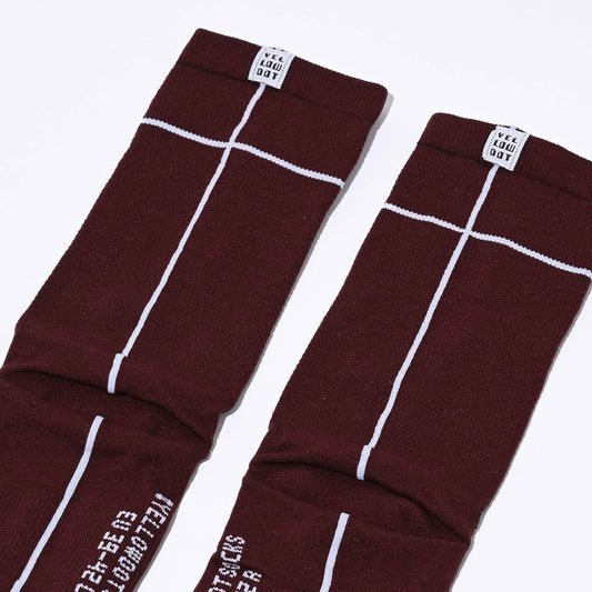Crossline Burgundy