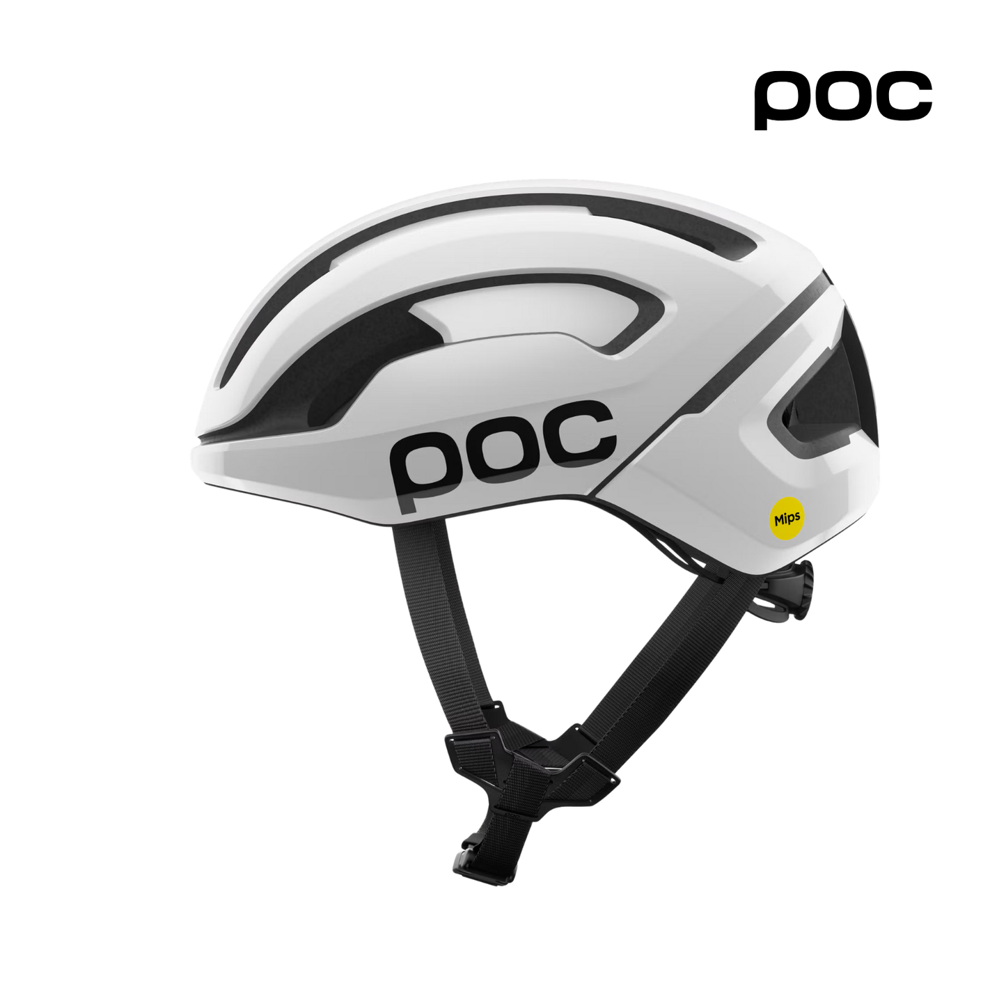 Omne Air MIPS Hydrogen White/Uranium Black Matt w. Logo