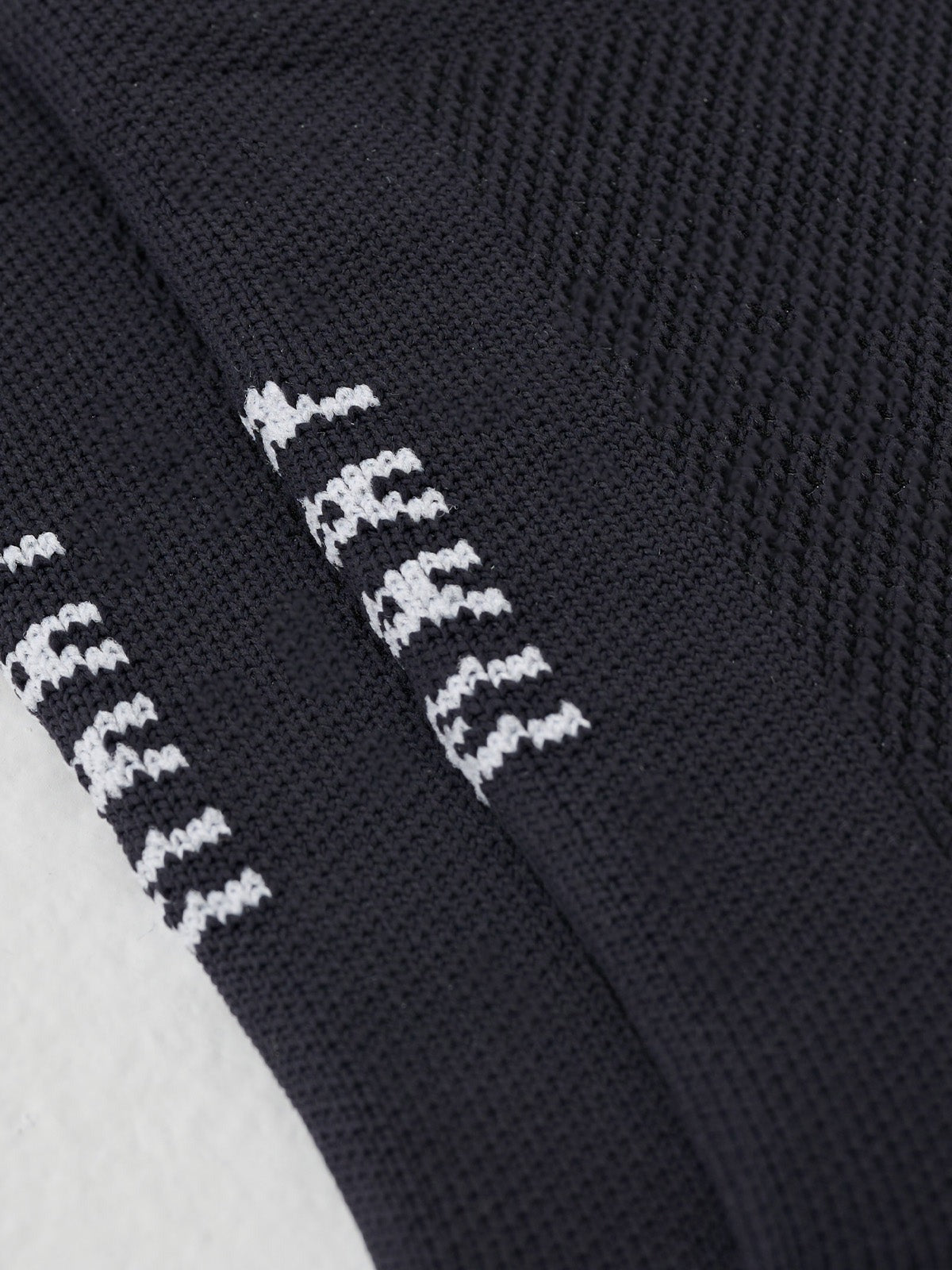 Division Mono Sock - Short Black