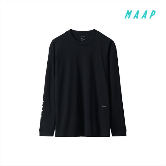 Essentials LS Tee Black