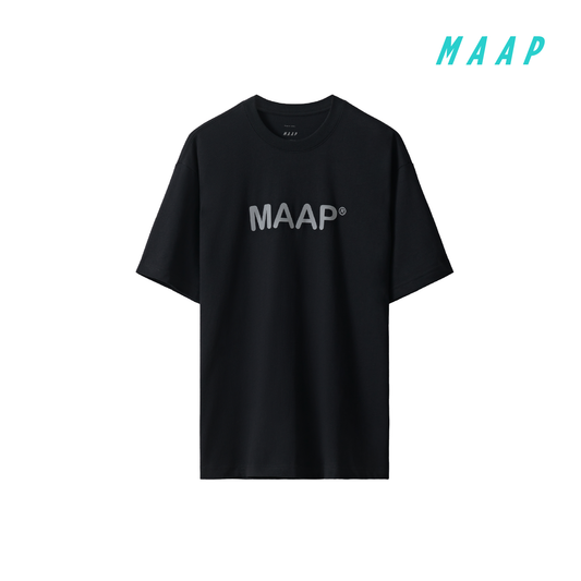 Essentials Text Tee Black