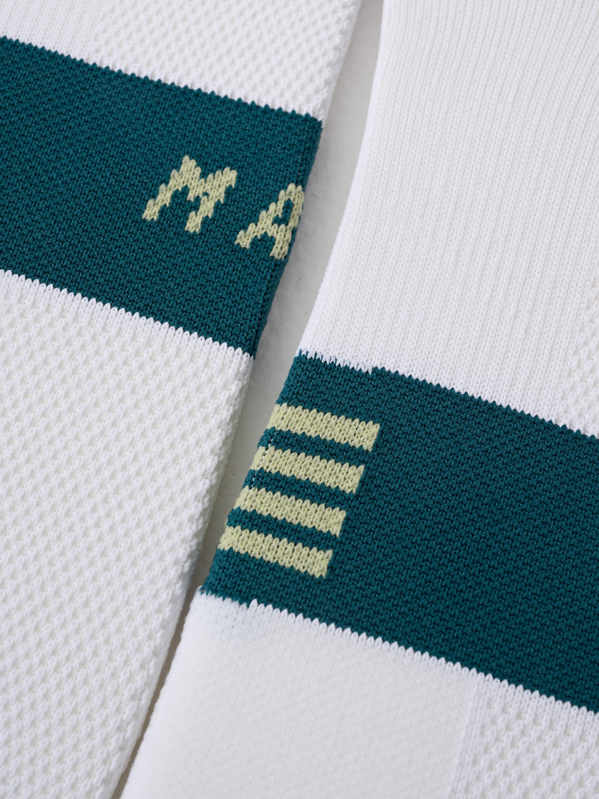 Level Sock White/Heather Mix