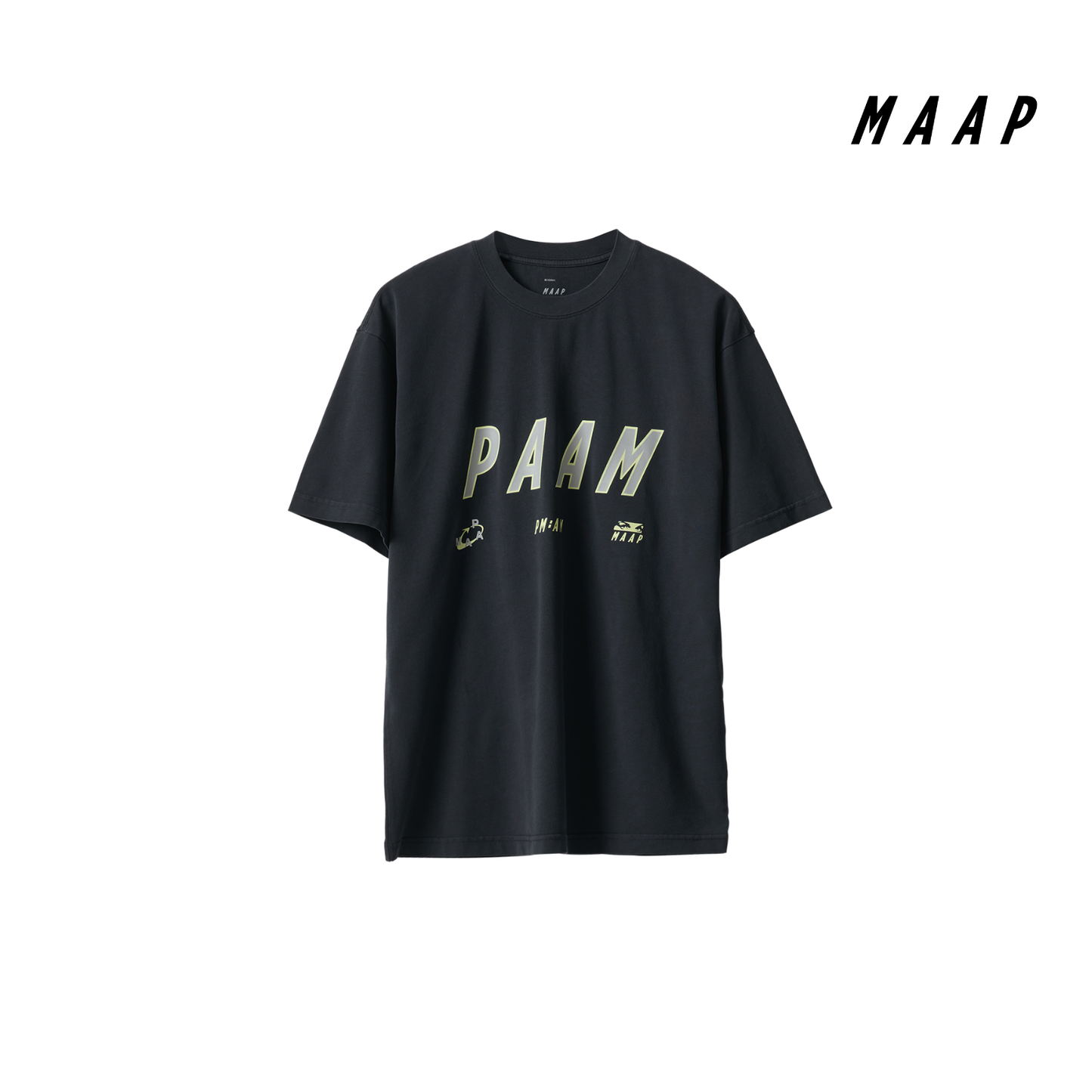 MAAP x P.A.M. Tee Black/Glow Lime