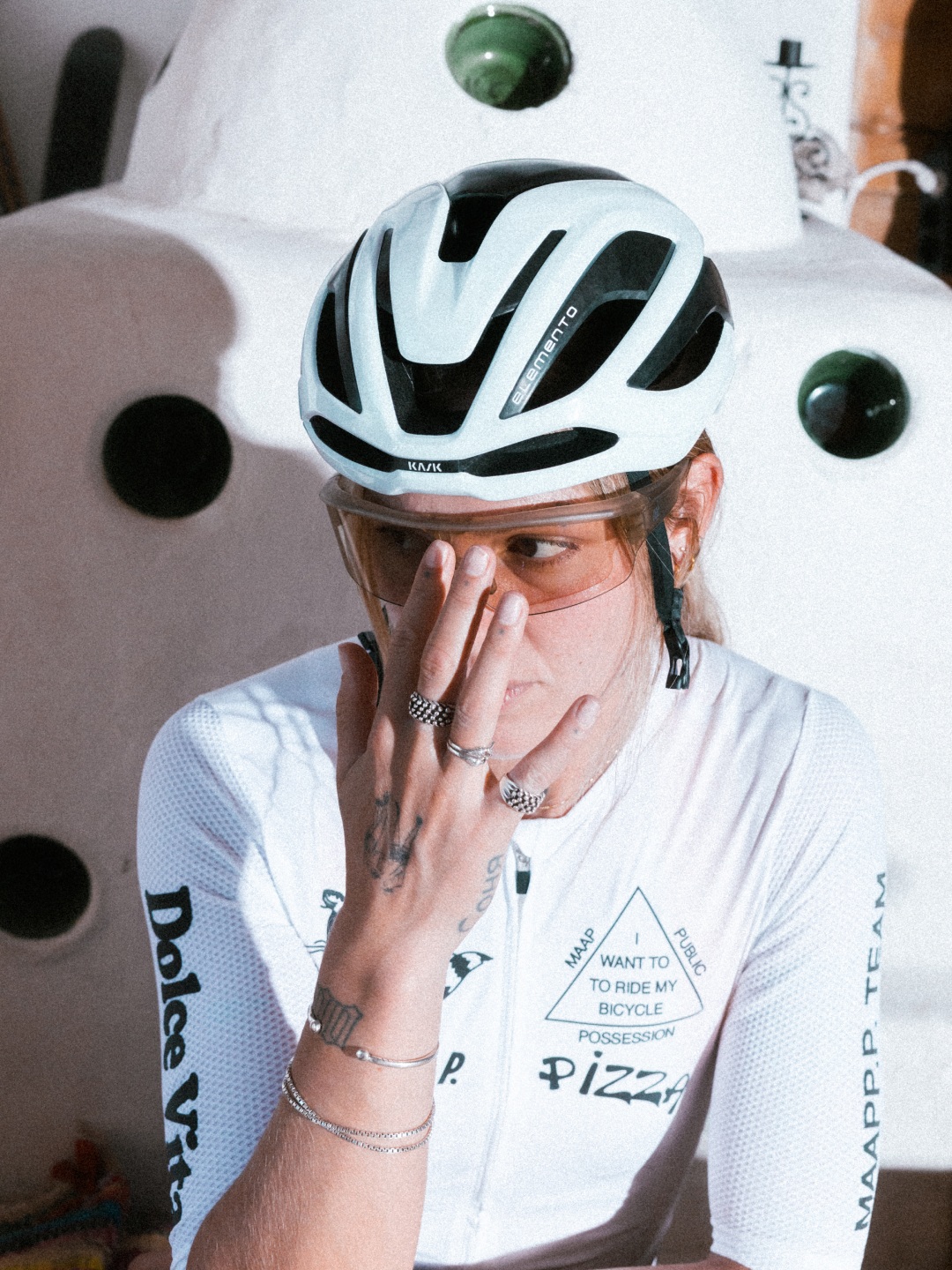 MAAP + PUBLIC POSSESSION Pro Emerge Jersey White
