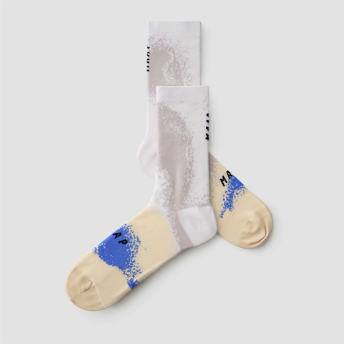 Blurred Out Sock Peach Mix