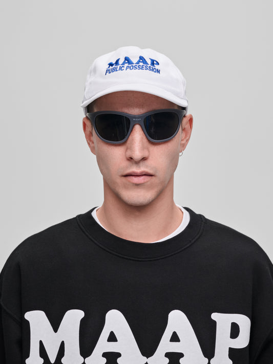 MAAP + PUBLIC POSSESSION 6 Panel Cap White