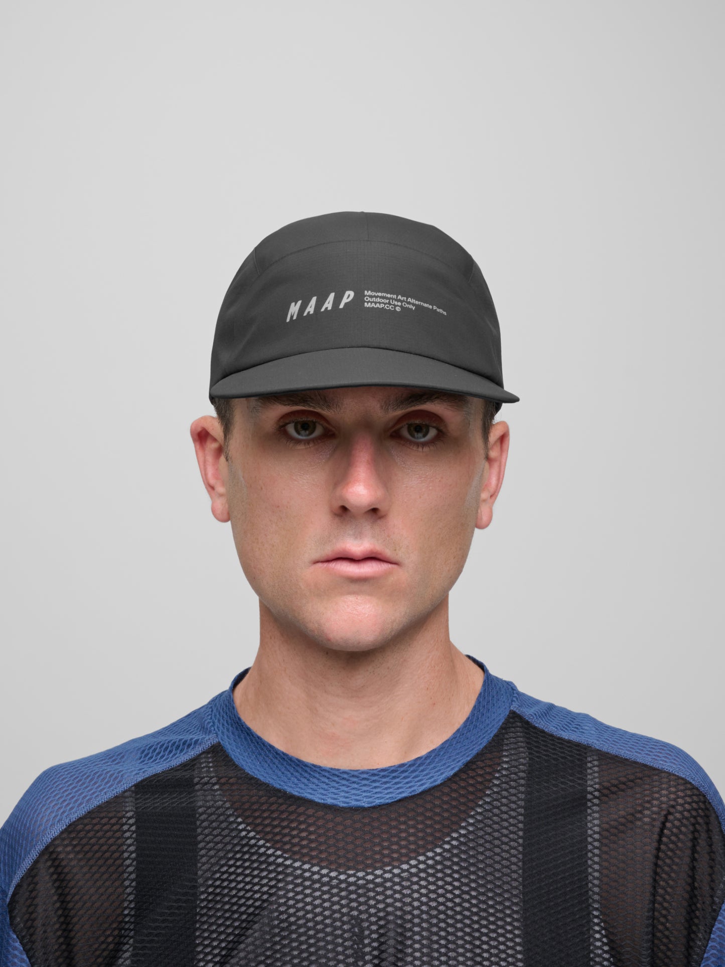 Repel 5 Panel Cap Jet Black