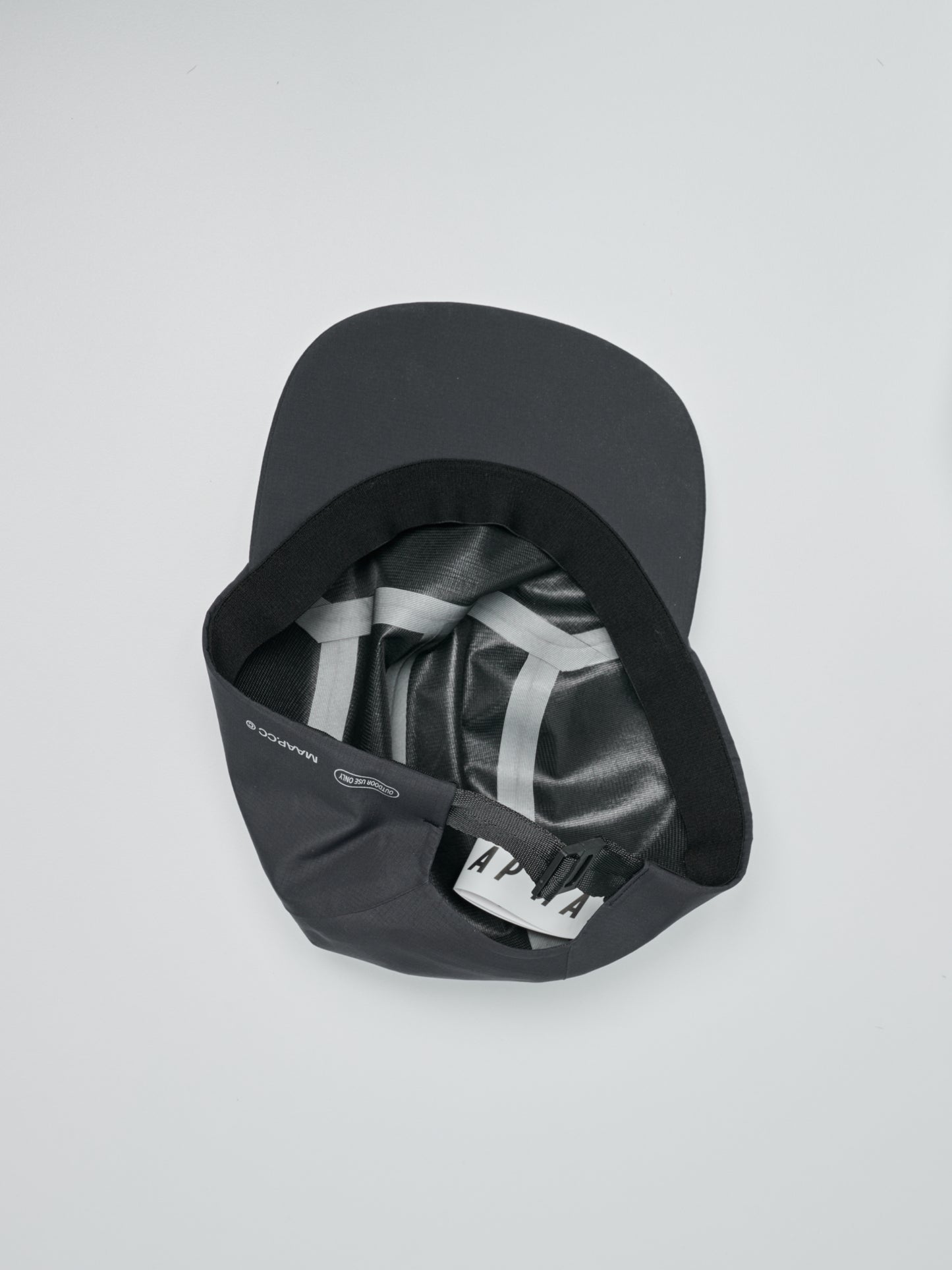 Repel 5 Panel Cap Jet Black
