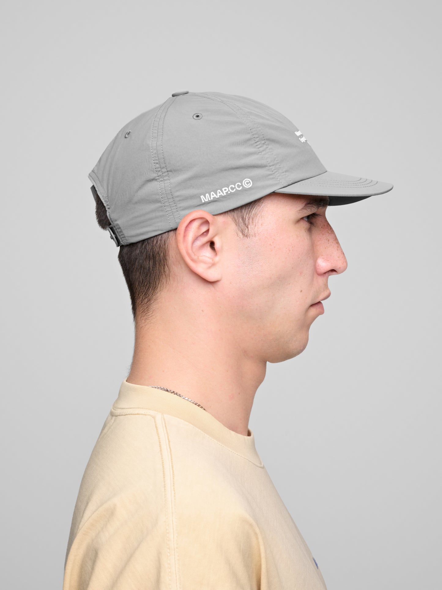 CC Nylon 5 Panel Cap Flint Grey