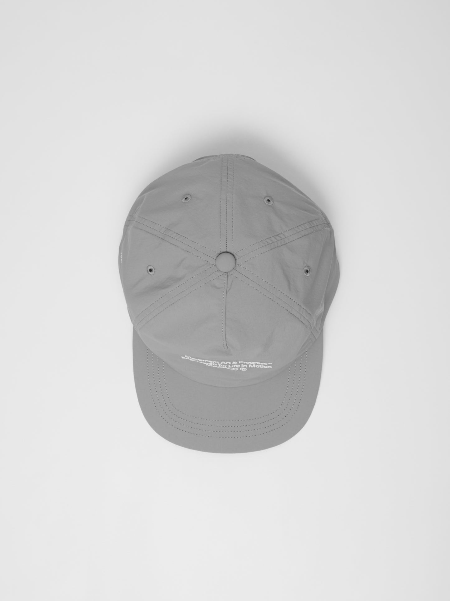CC Nylon 5 Panel Cap Flint Grey