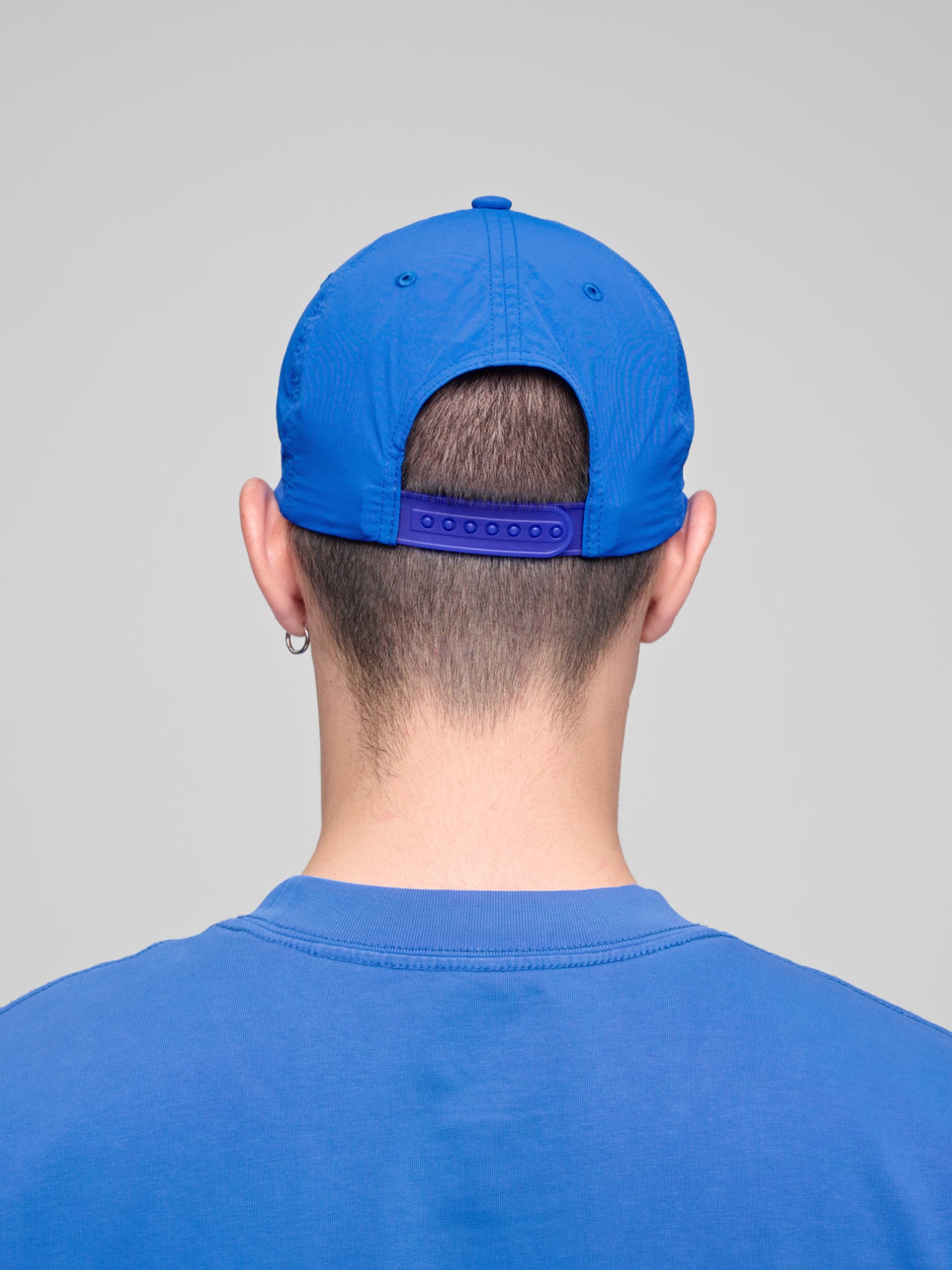 CC Nylon 5 Panel Cap Sonic Blue