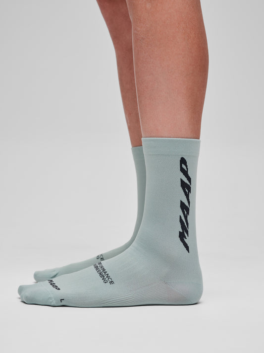 Team Sock Aqua Grey