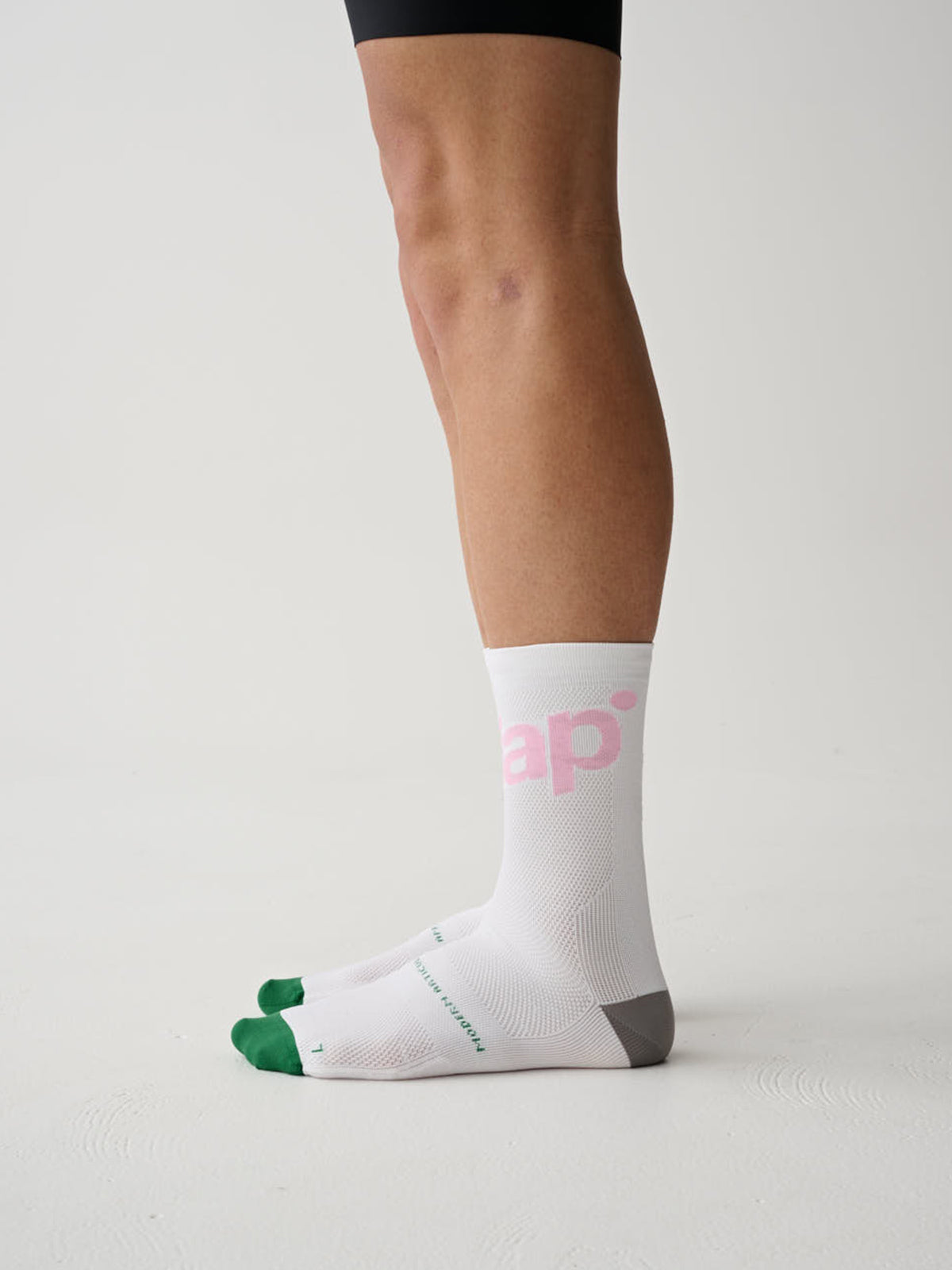 Training Sock White/Orchid