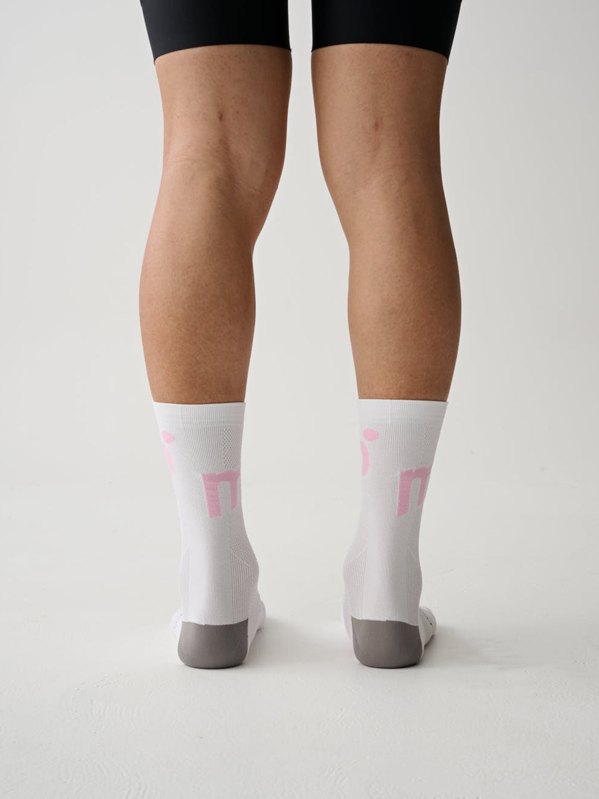 Training Sock White/Orchid