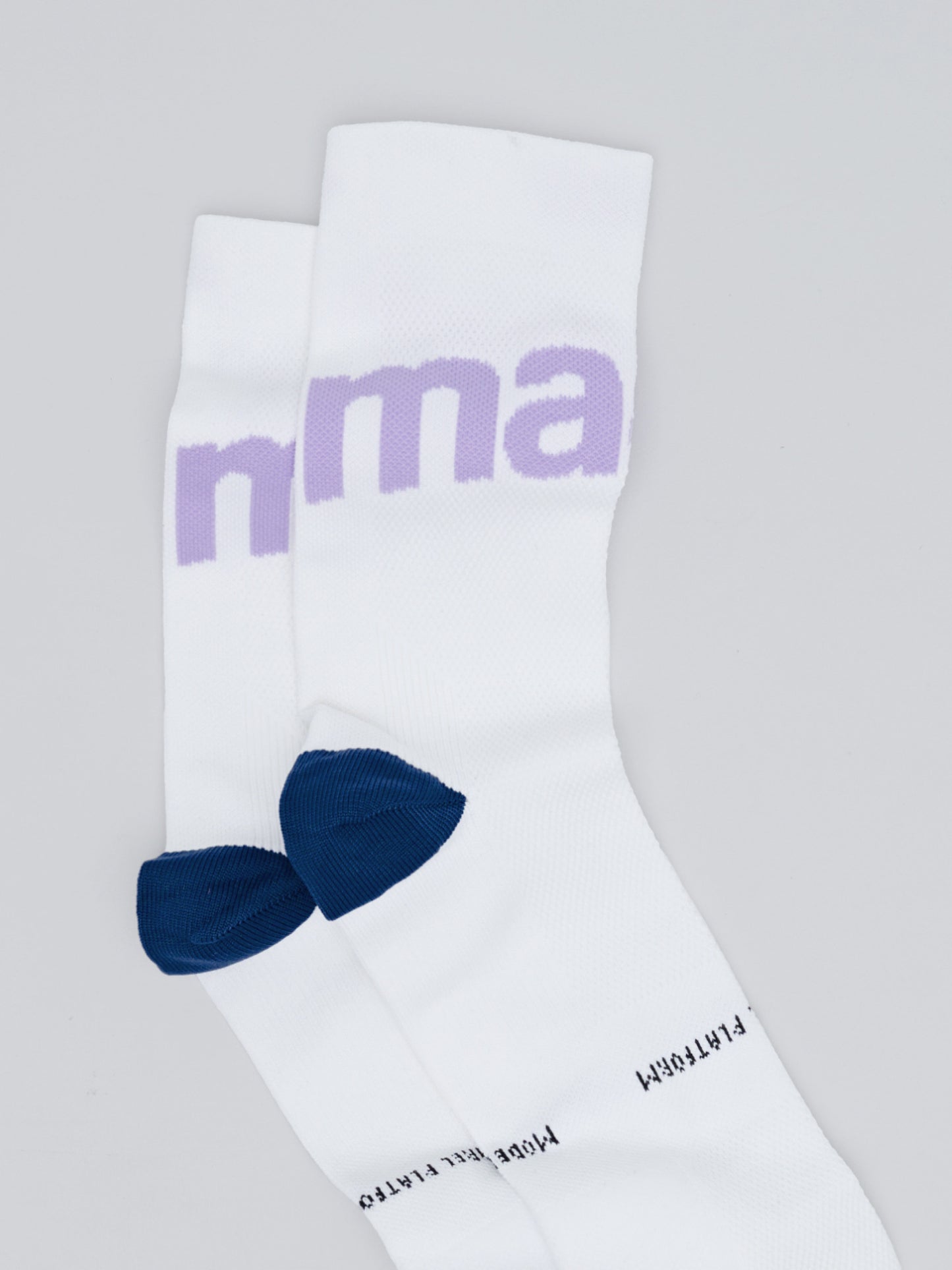 Training Sock White/Purple