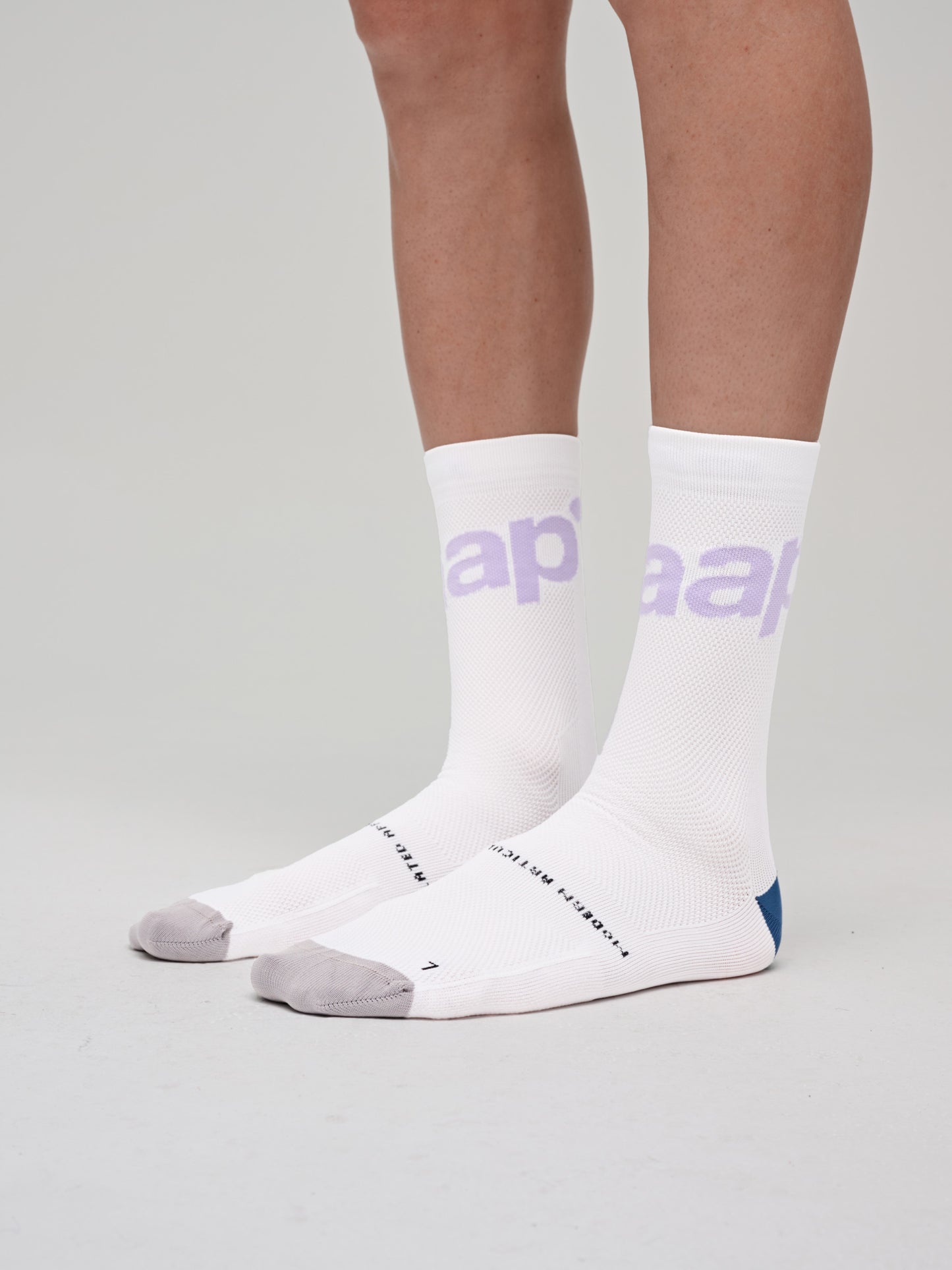 Training Sock White/Purple