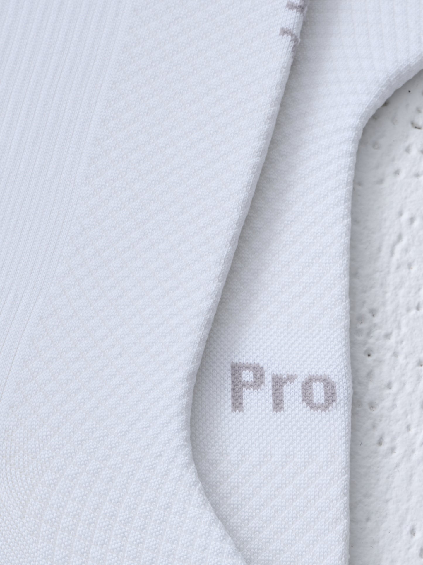 Pro Knit Sock White