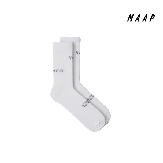 Blur Sock White