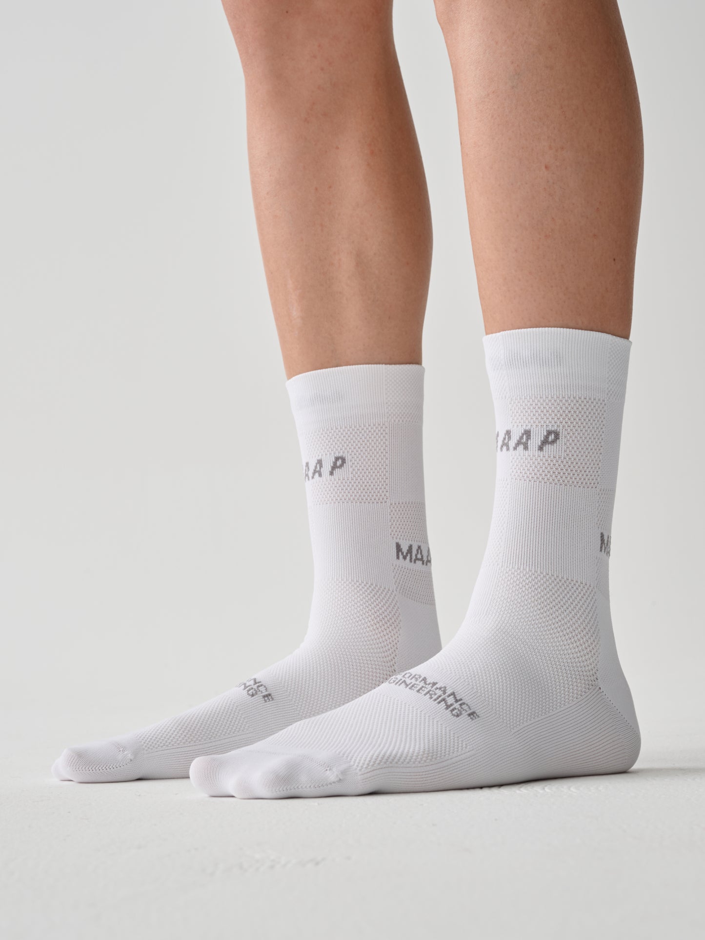 Blur Sock White