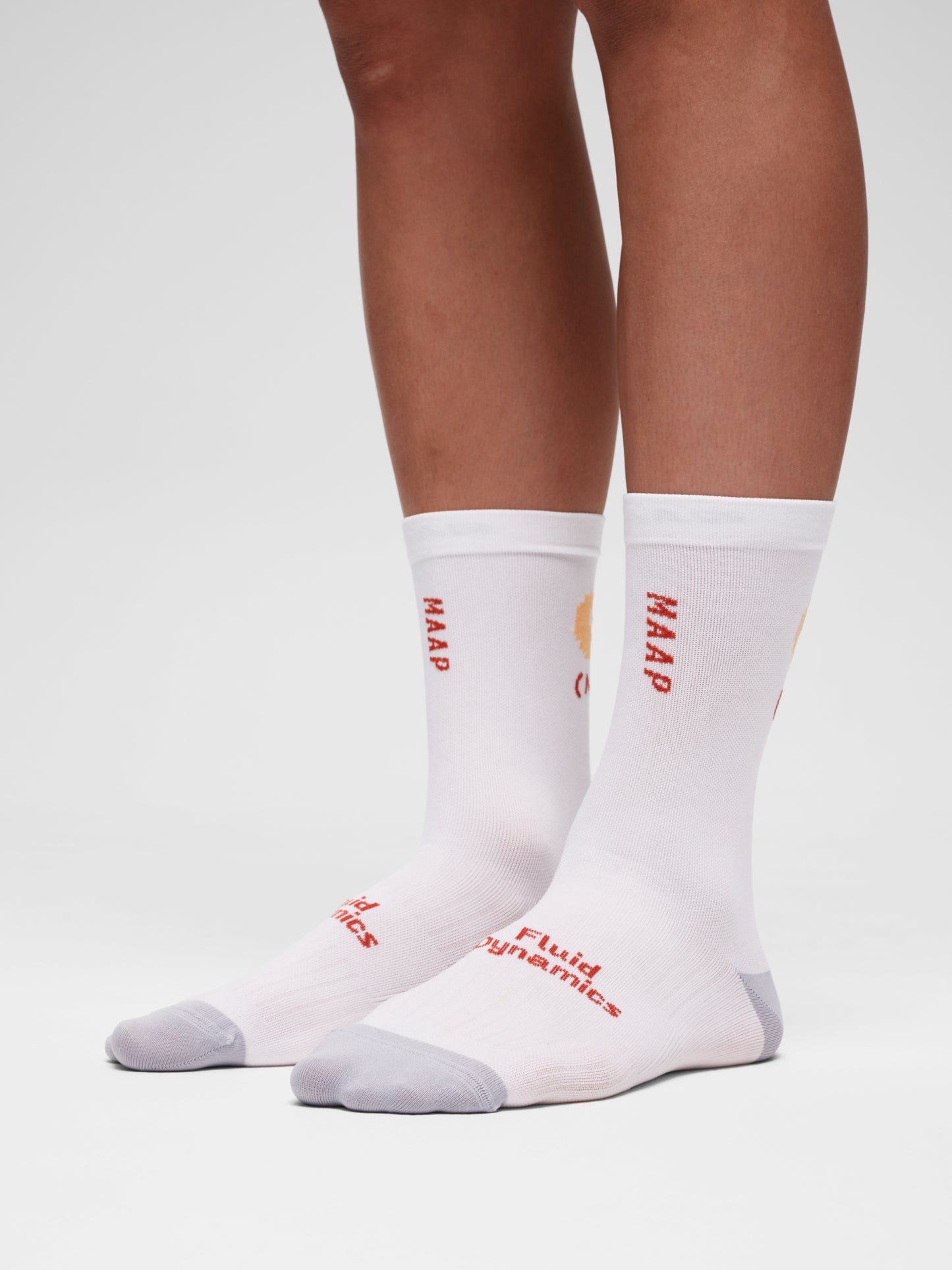 Strata Team Sock White/Sorbet