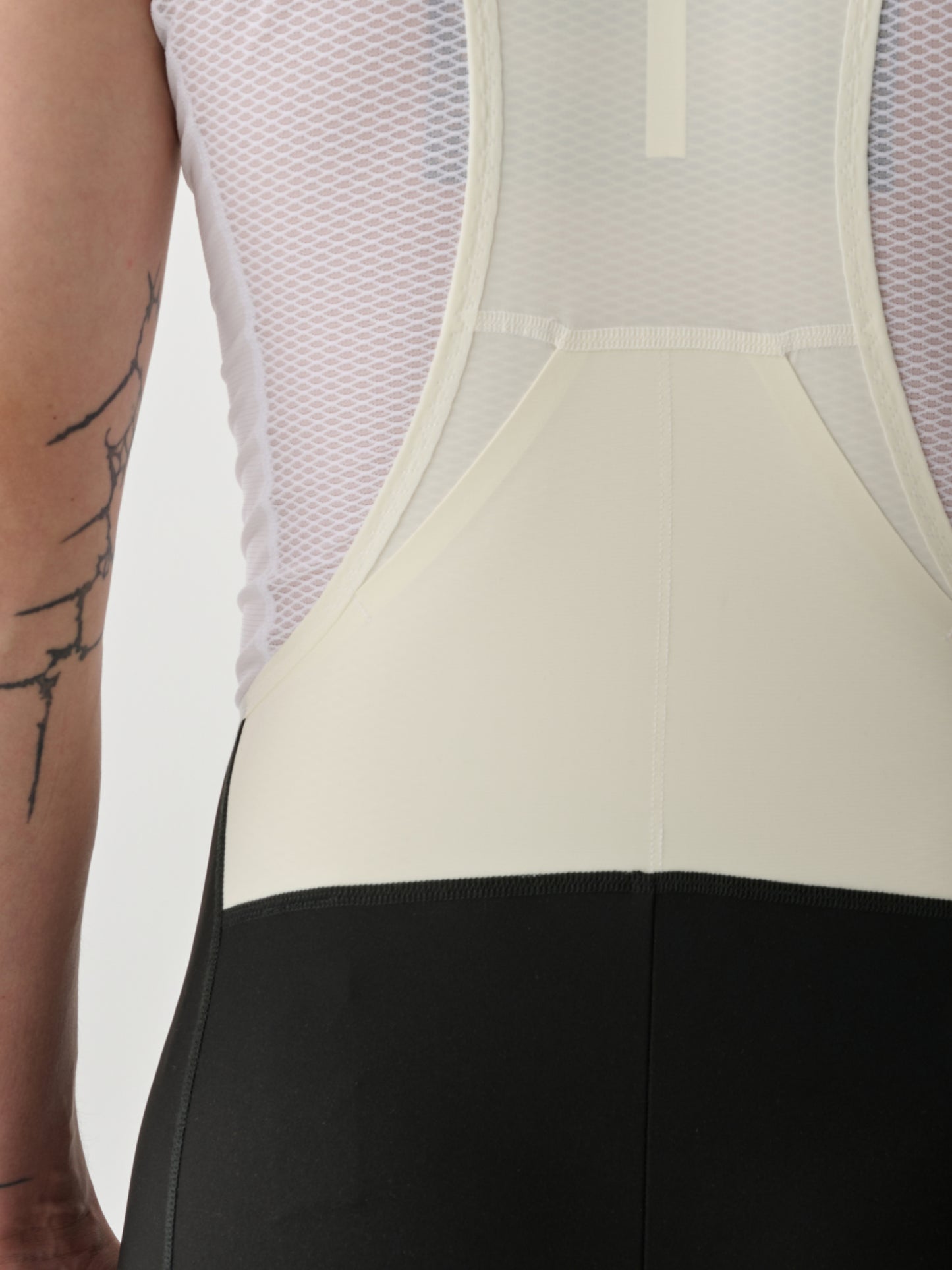 Women's Aeon Bib Short Black/White