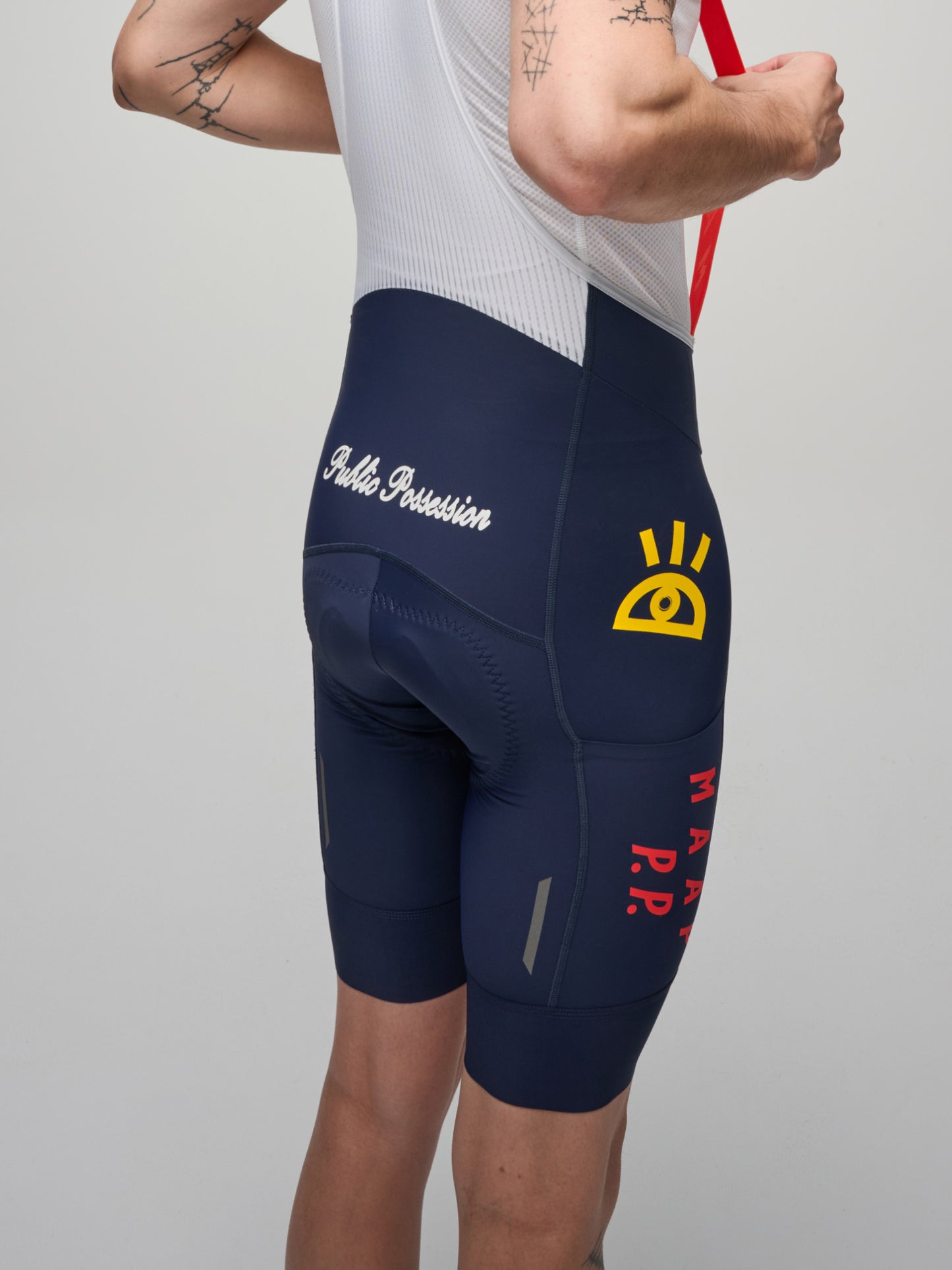 MAAP + Public Possession Team Bib Evo Cargo Navy