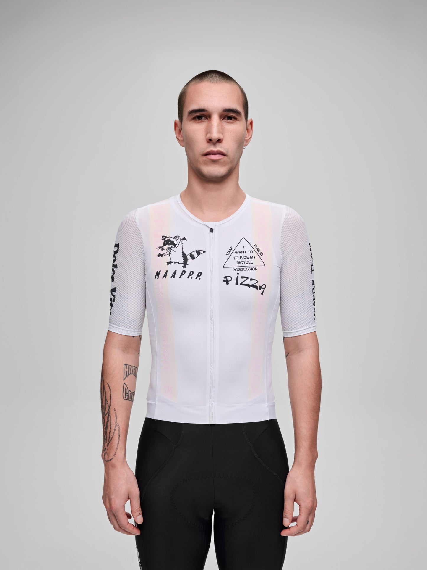 MAAP + PUBLIC POSSESSION Pro Emerge Jersey White