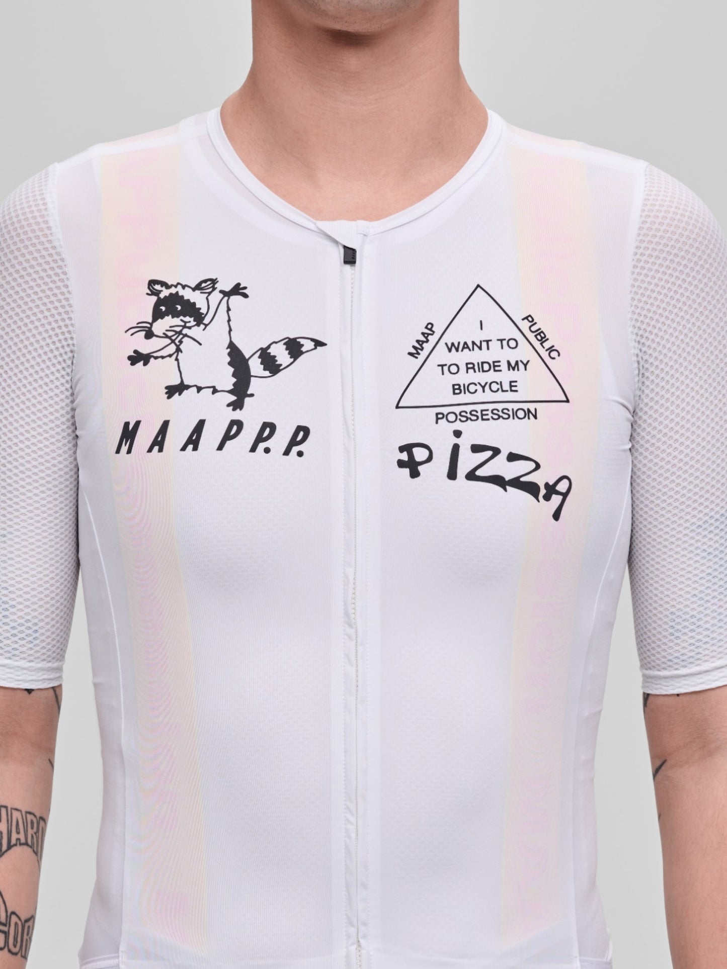 MAAP + PUBLIC POSSESSION Pro Emerge Jersey White