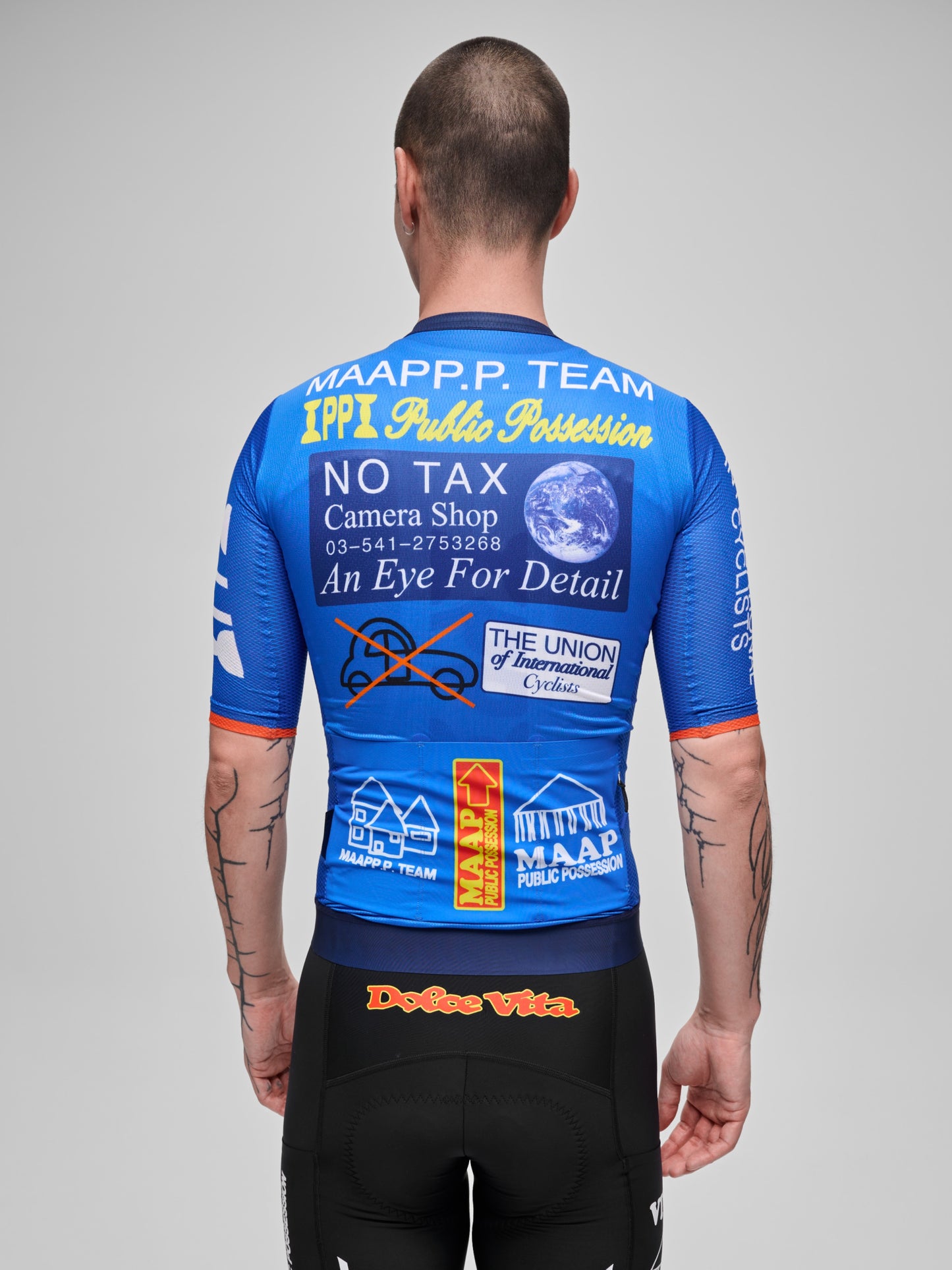 MAAP + PUBLIC POSSESSION Pro Air Jersey 3.0 Cobalt