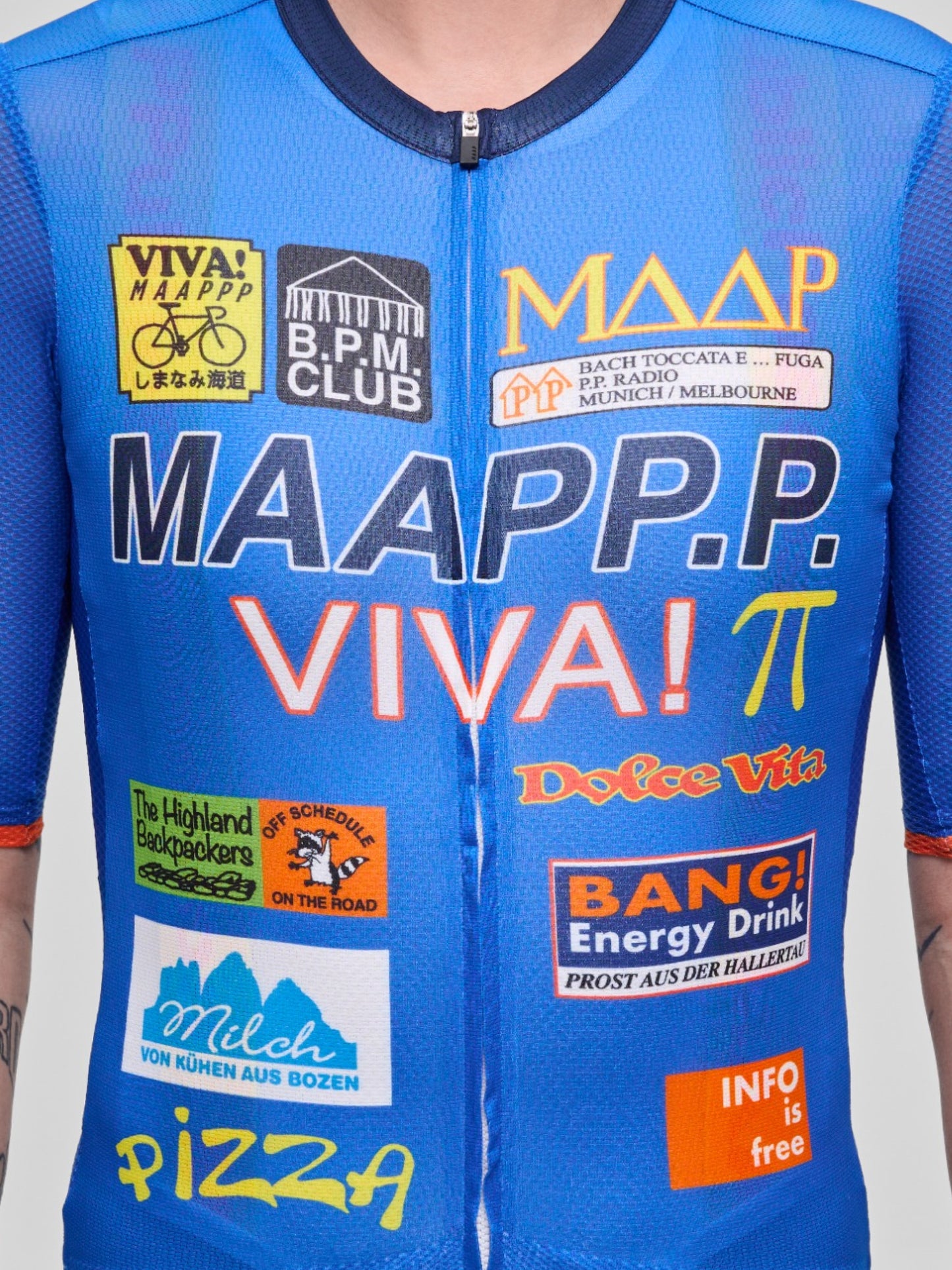 MAAP + PUBLIC POSSESSION Pro Air Jersey 3.0 Cobalt
