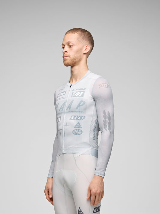 Drome Pro Air LS Jersey 3.0 Ice Gray