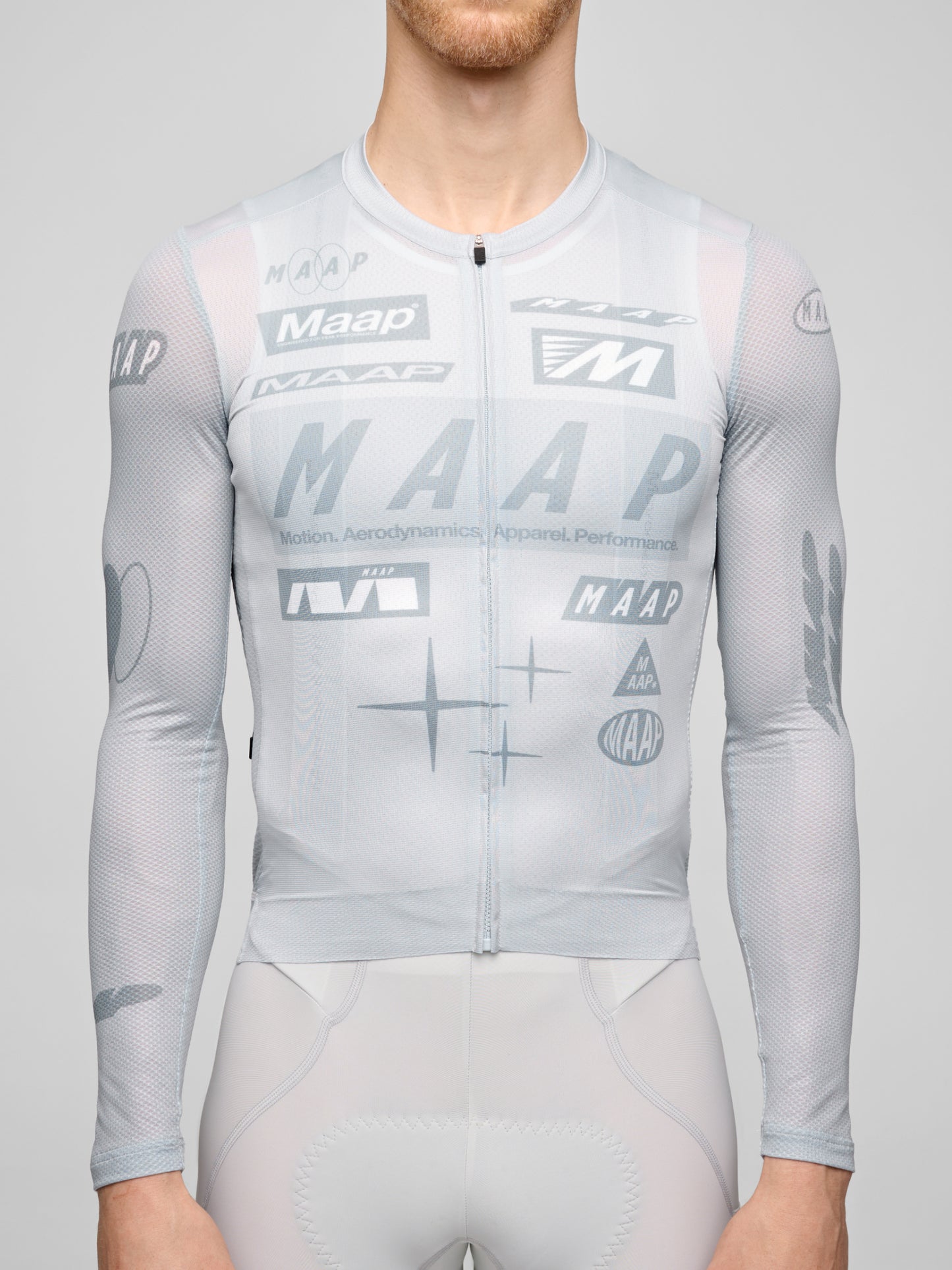 Drome Pro Air LS Jersey 3.0 Ice Gray
