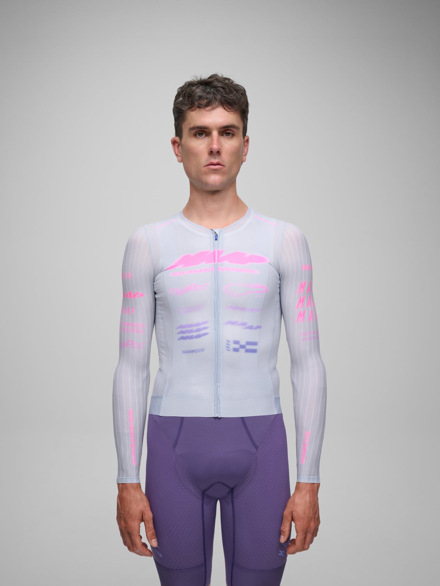 Beta Pro Aero LS Jersey Xenon Purple