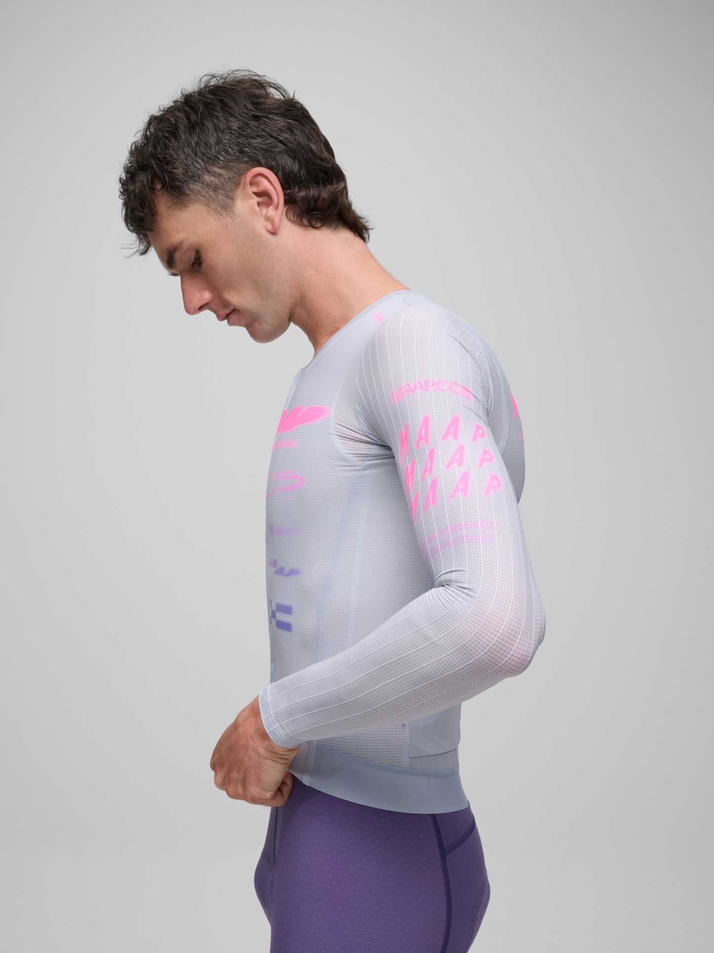 Beta Pro Aero LS Jersey Xenon Purple