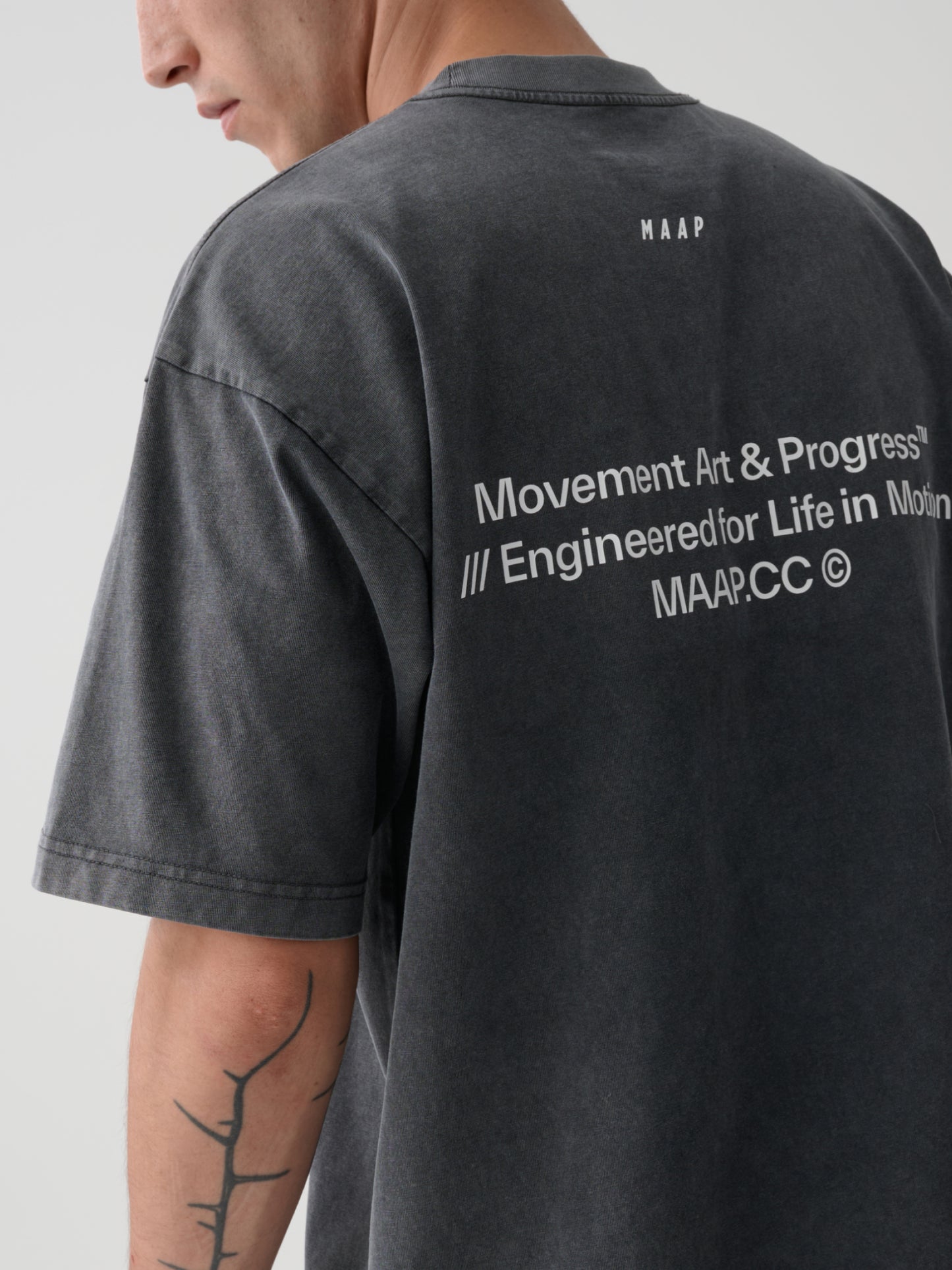 Essentials Print Tee Acid Black