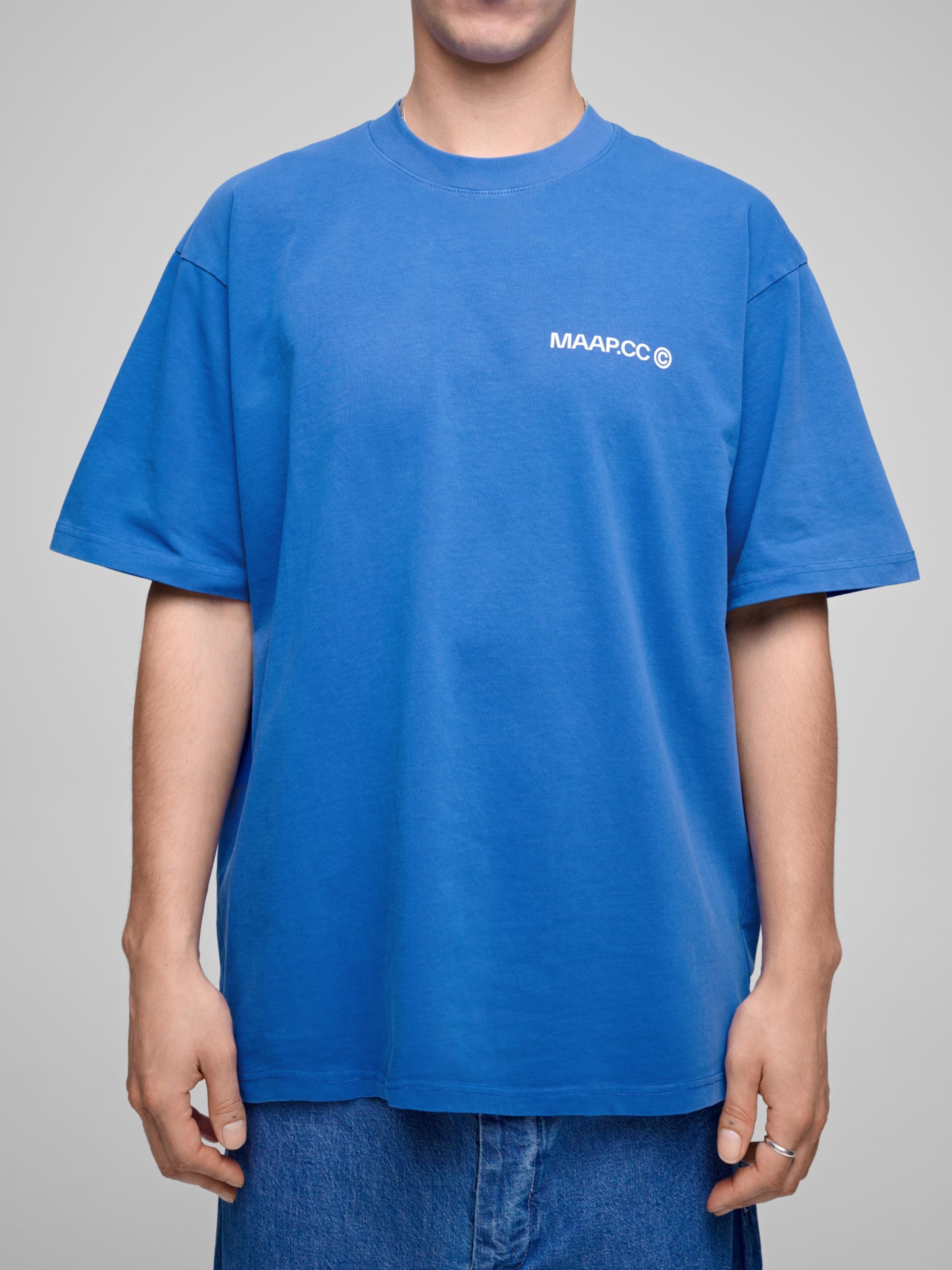 Essentials CC Tee Sonic Blue