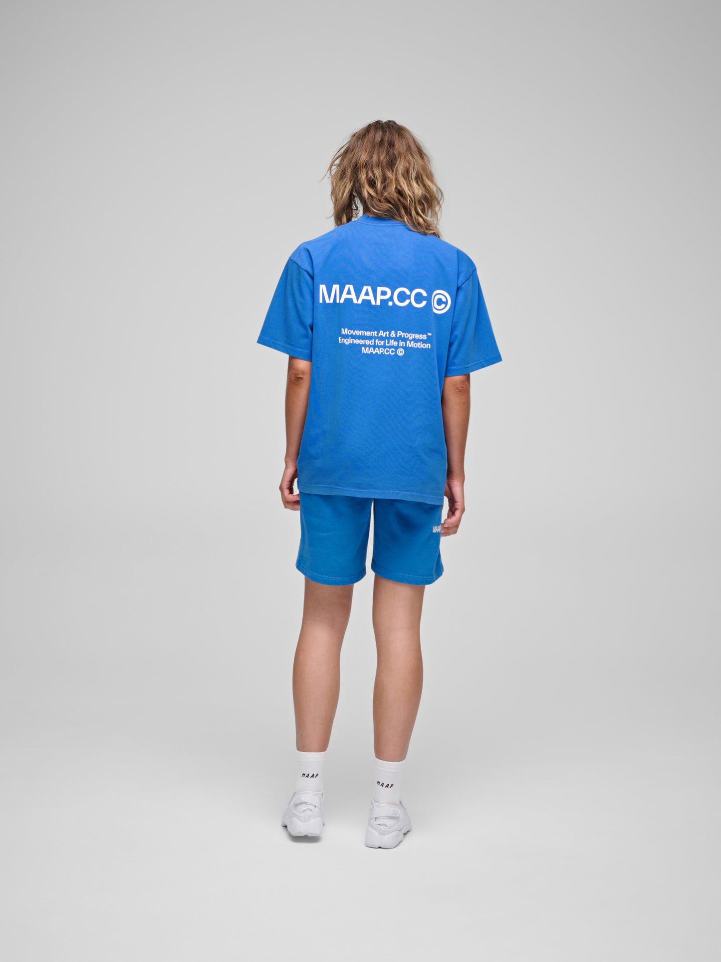 Essentials CC Tee Sonic Blue