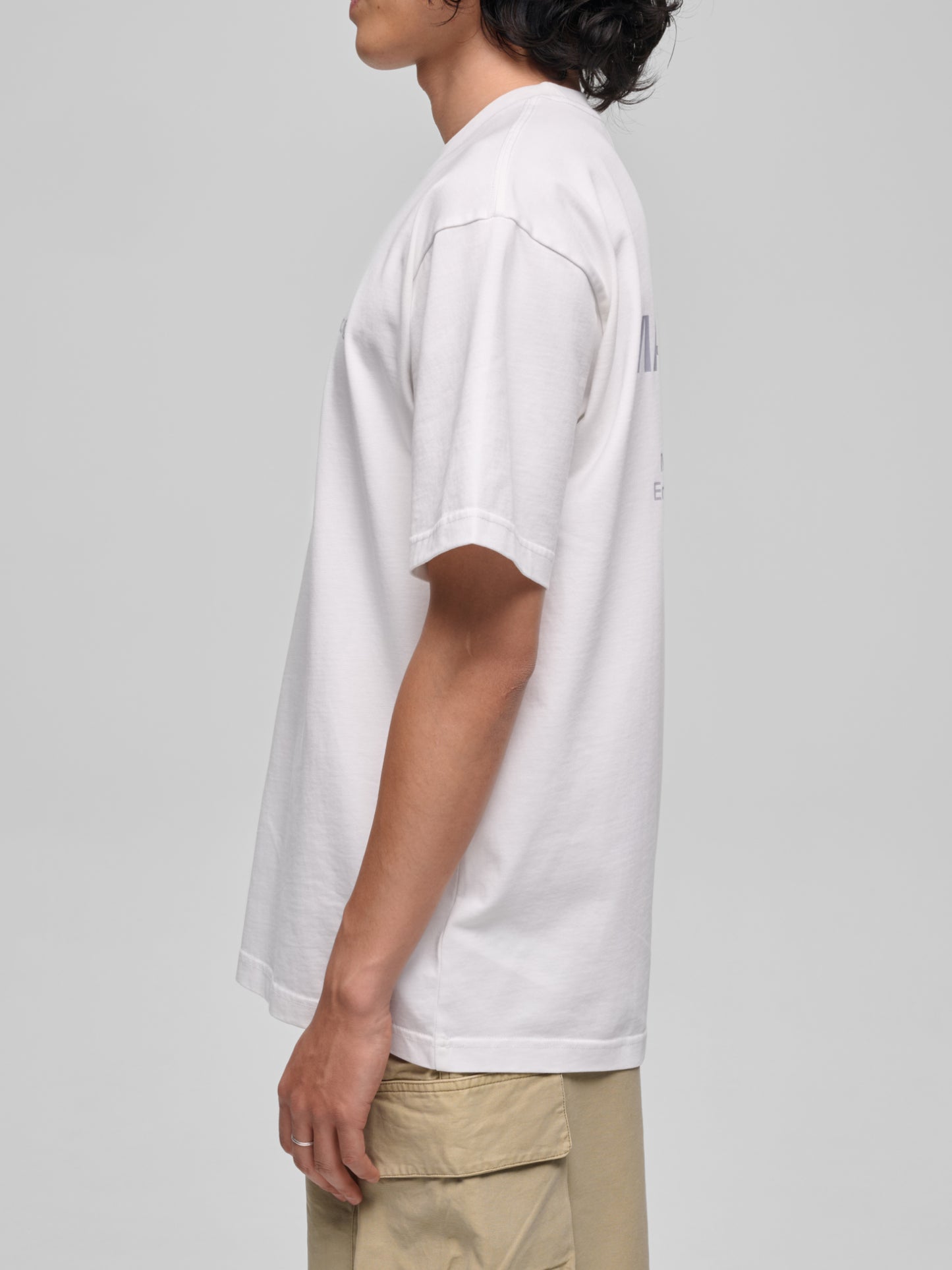Essentials CC Tee White/Icelandic Blue
