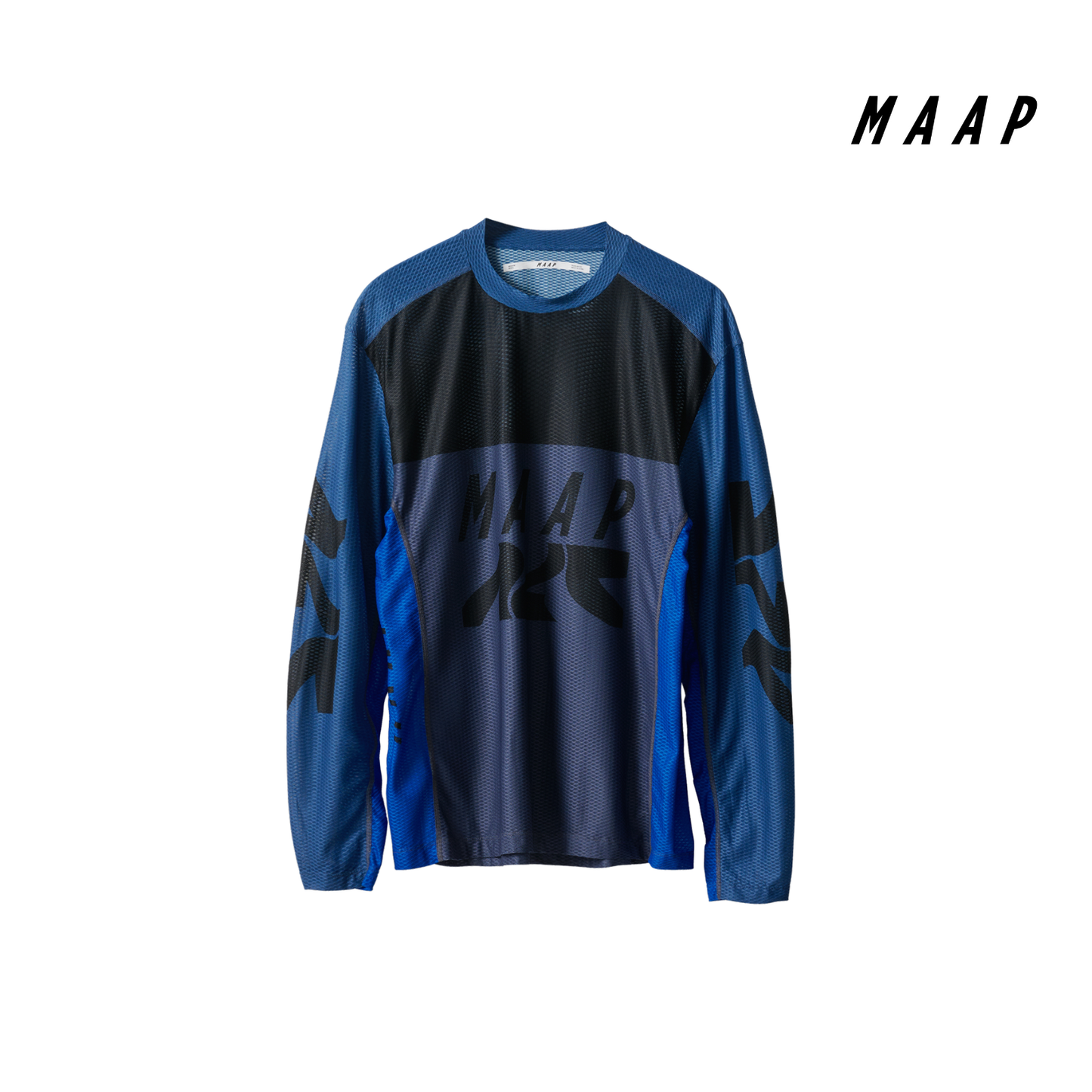 Alt_Road™ Mesh LS Tee Mixed Blue