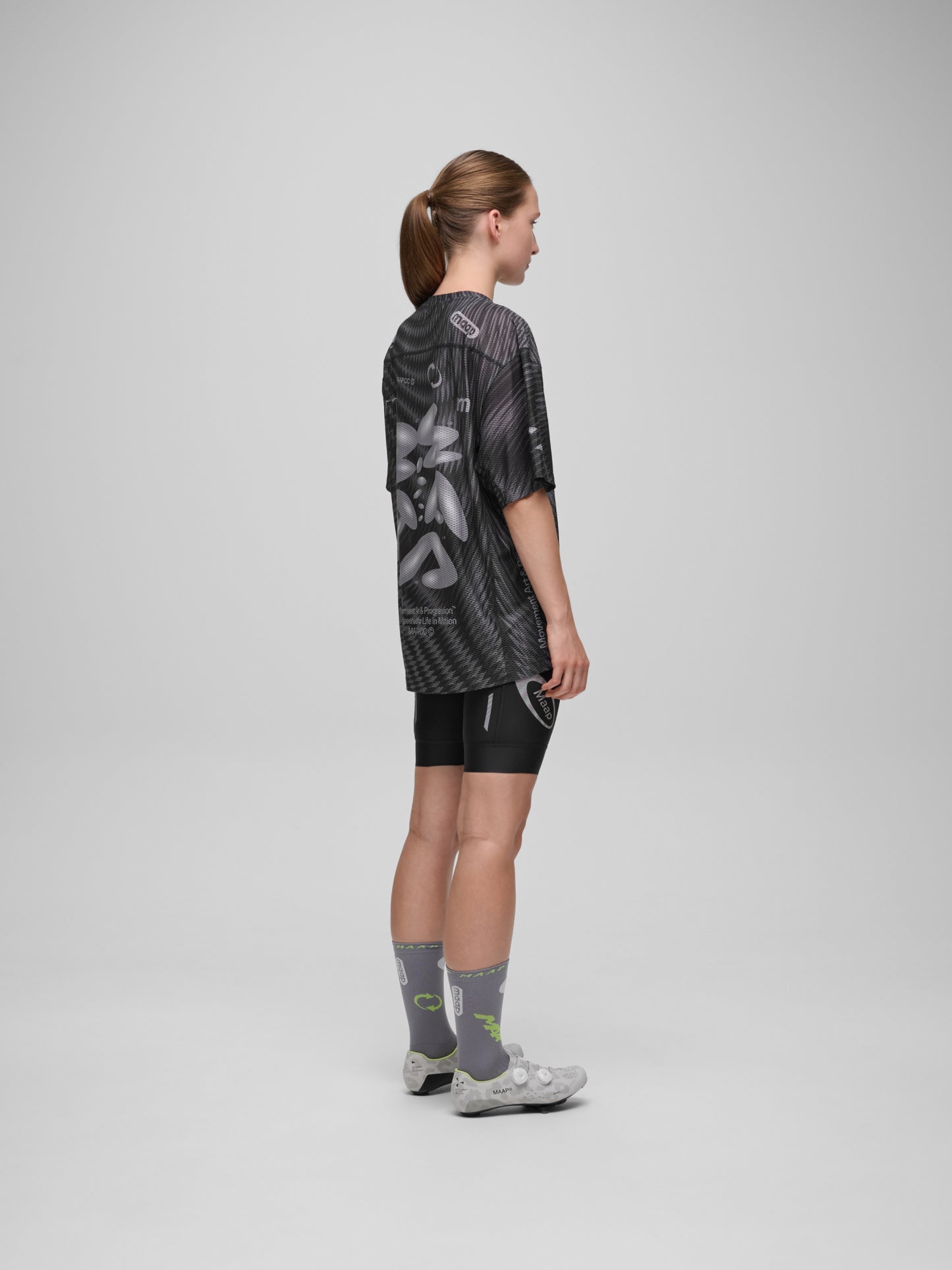 Spectrum Air Mesh Tee Carbon Black