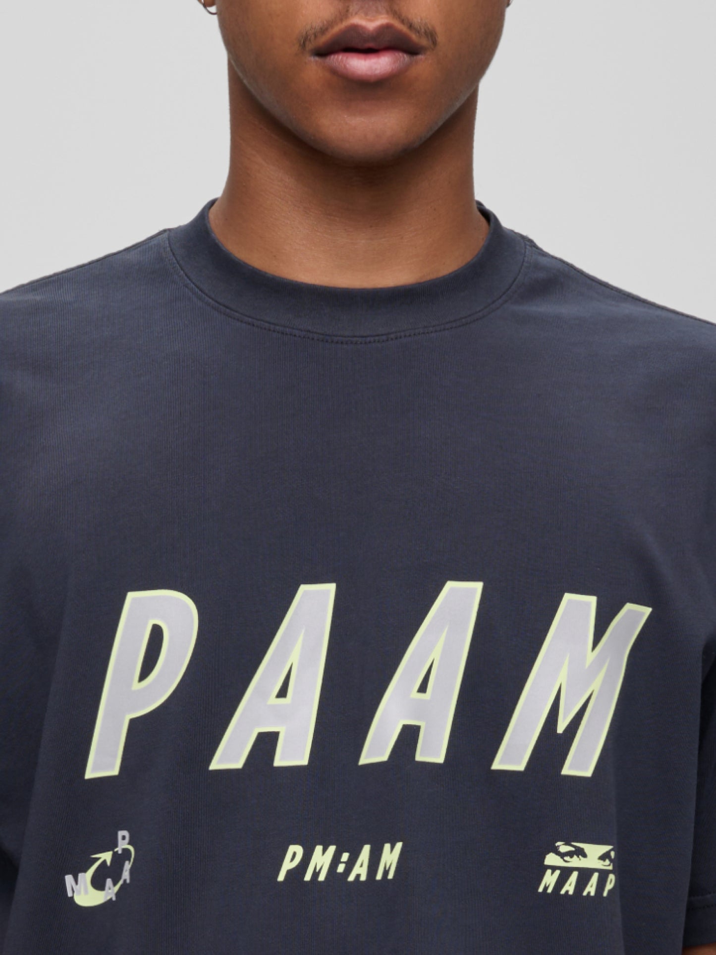 MAAP x P.A.M. Tee Black/Glow Lime