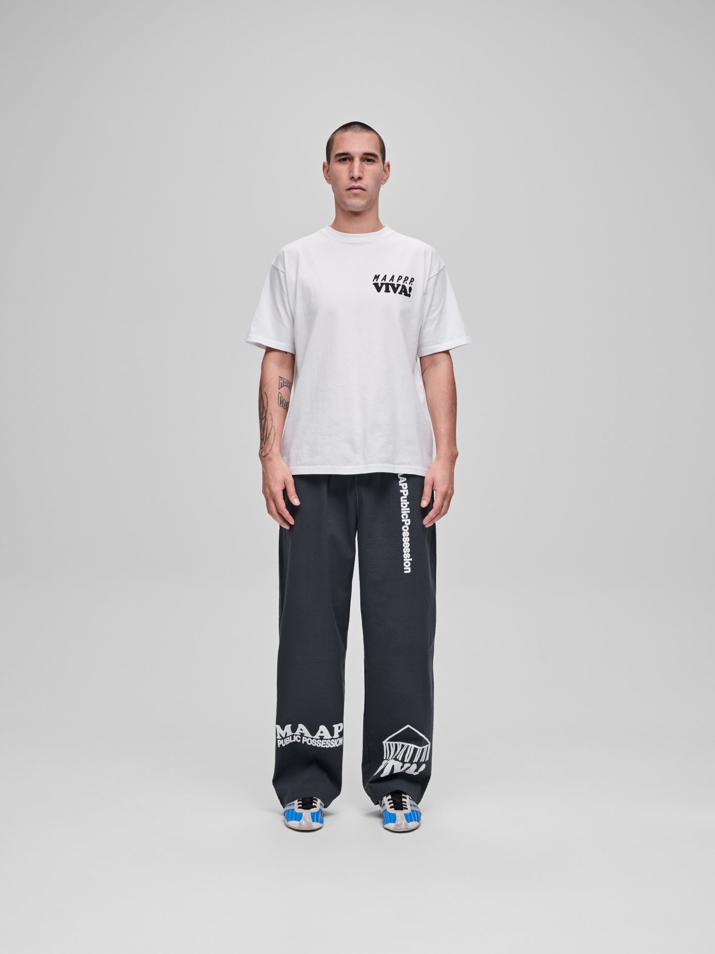 MAAP + PUBLIC POSSESSION Pants Navy
