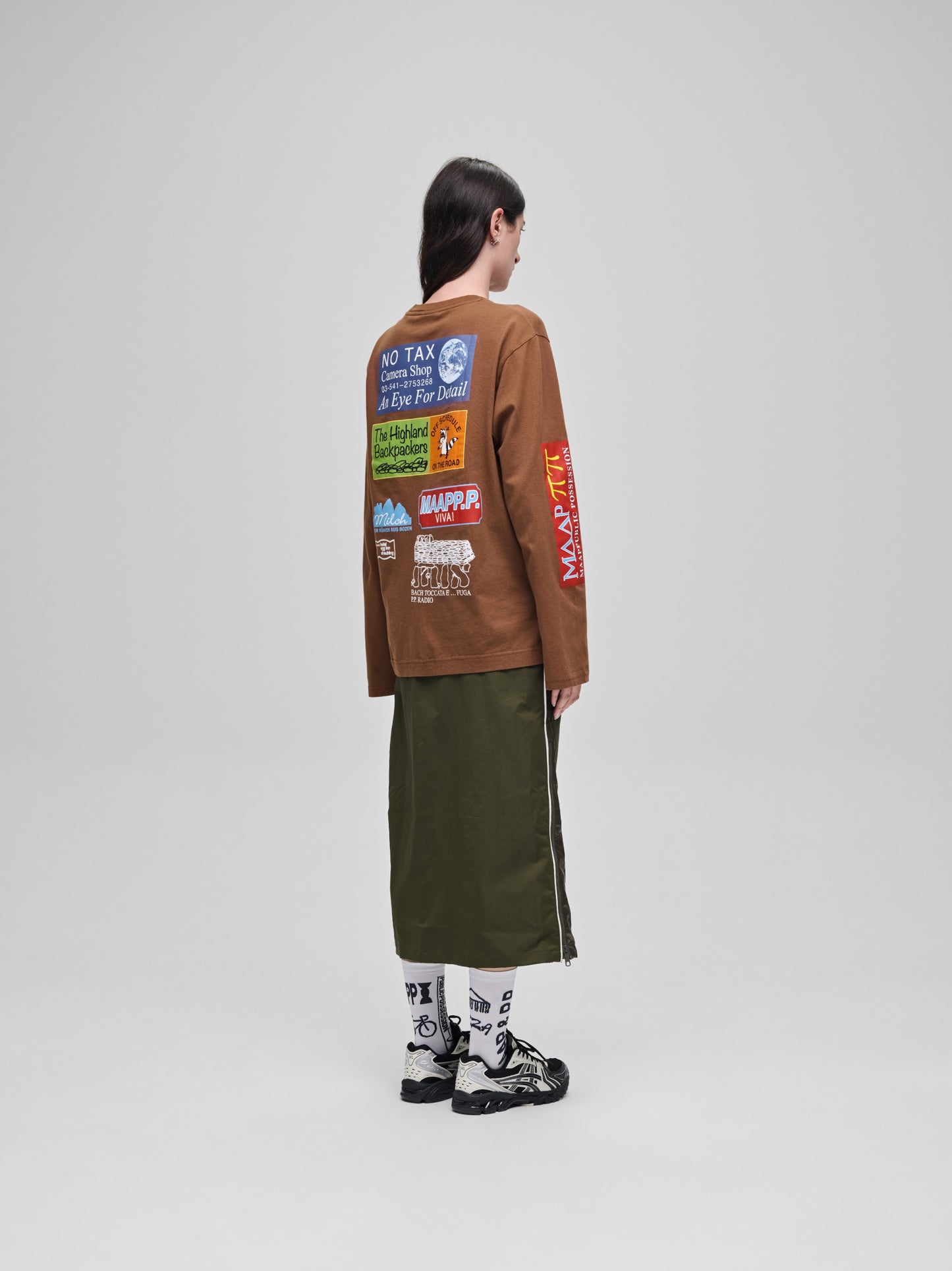 MAAP + PUBLIC POSSESSION LS Tee BROWN
