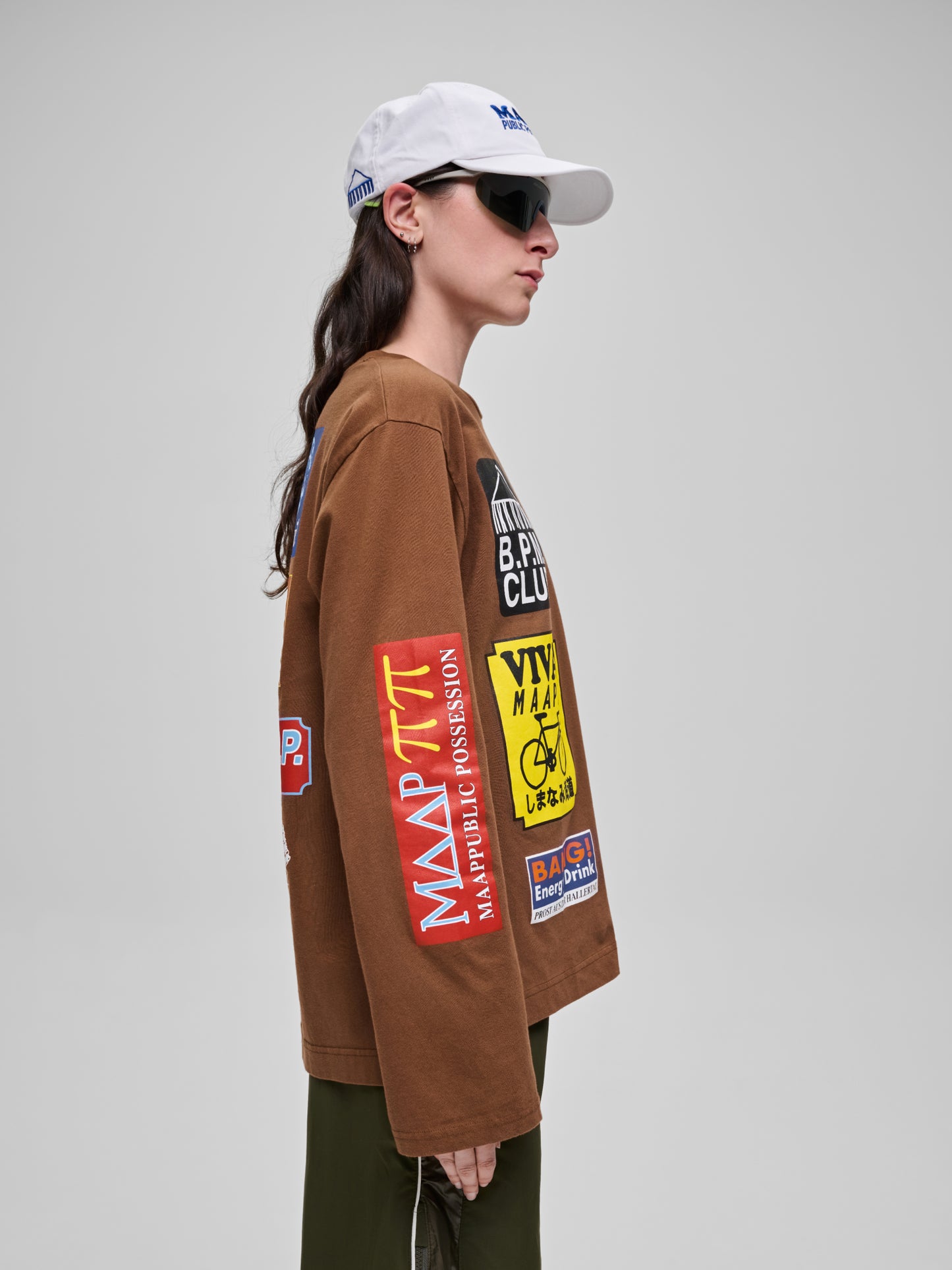 MAAP + PUBLIC POSSESSION LS Tee BROWN