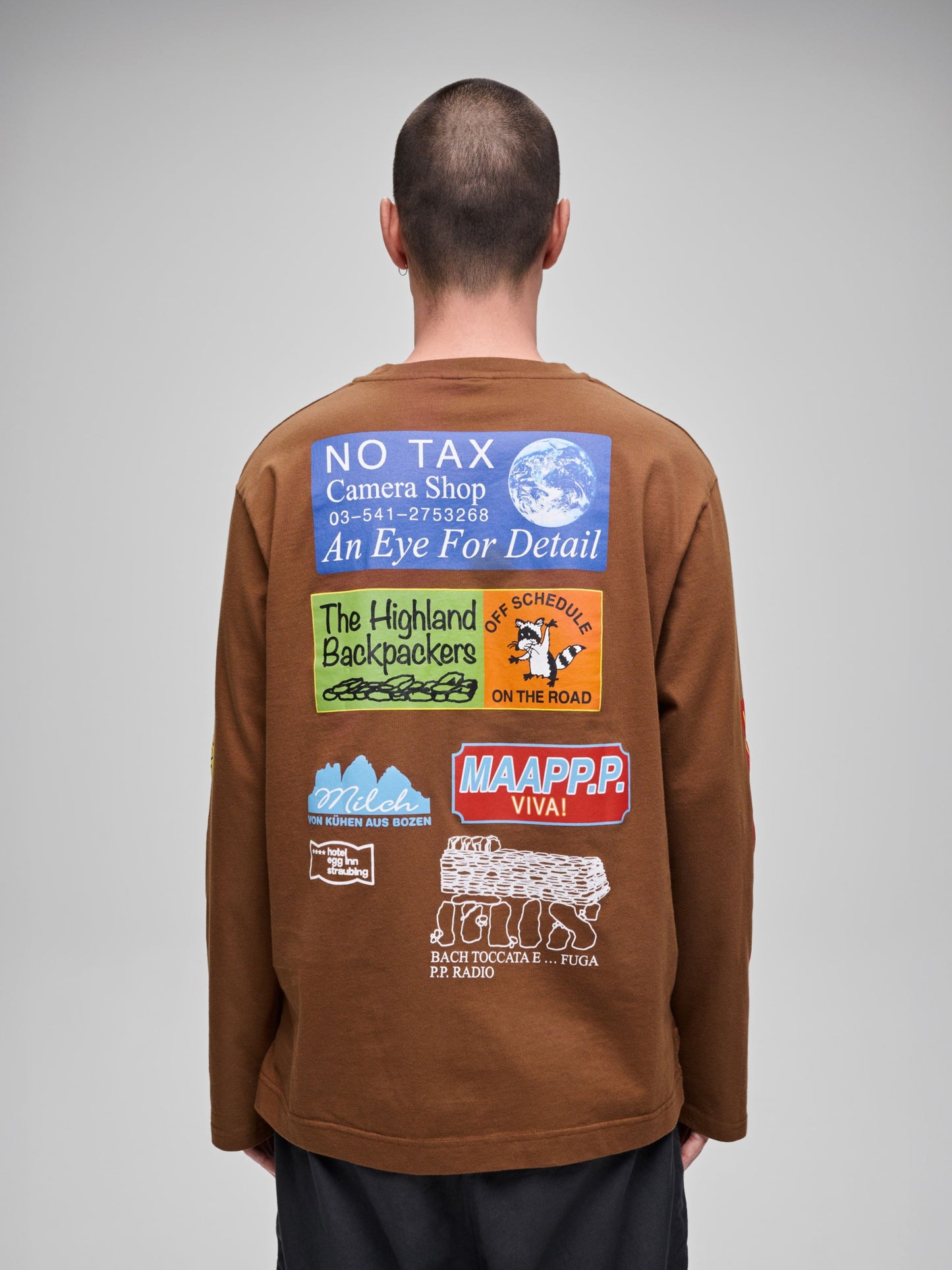 MAAP + PUBLIC POSSESSION LS Tee BROWN